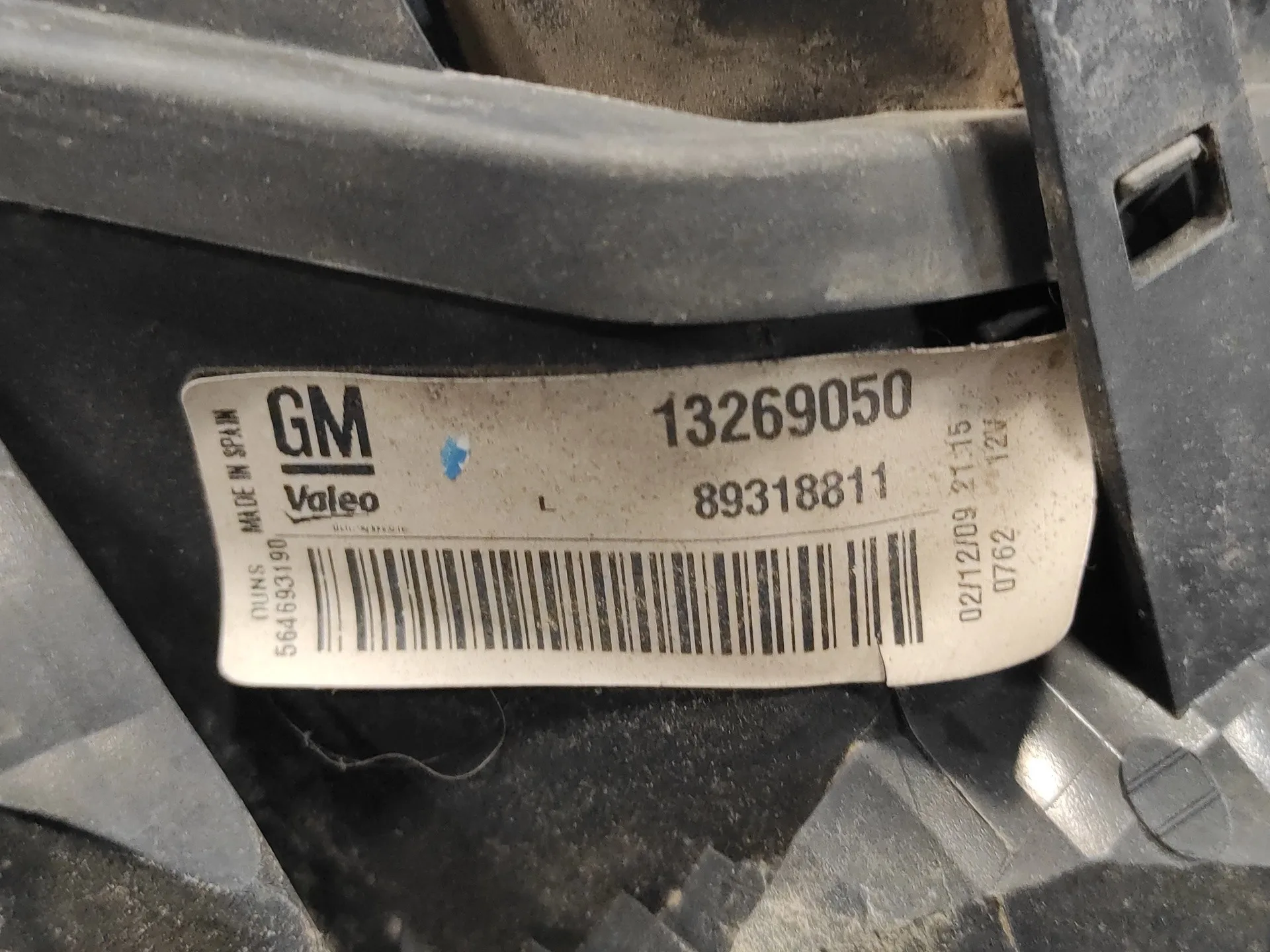 Piloto Trasero Izquierdo para Opel Corsa D