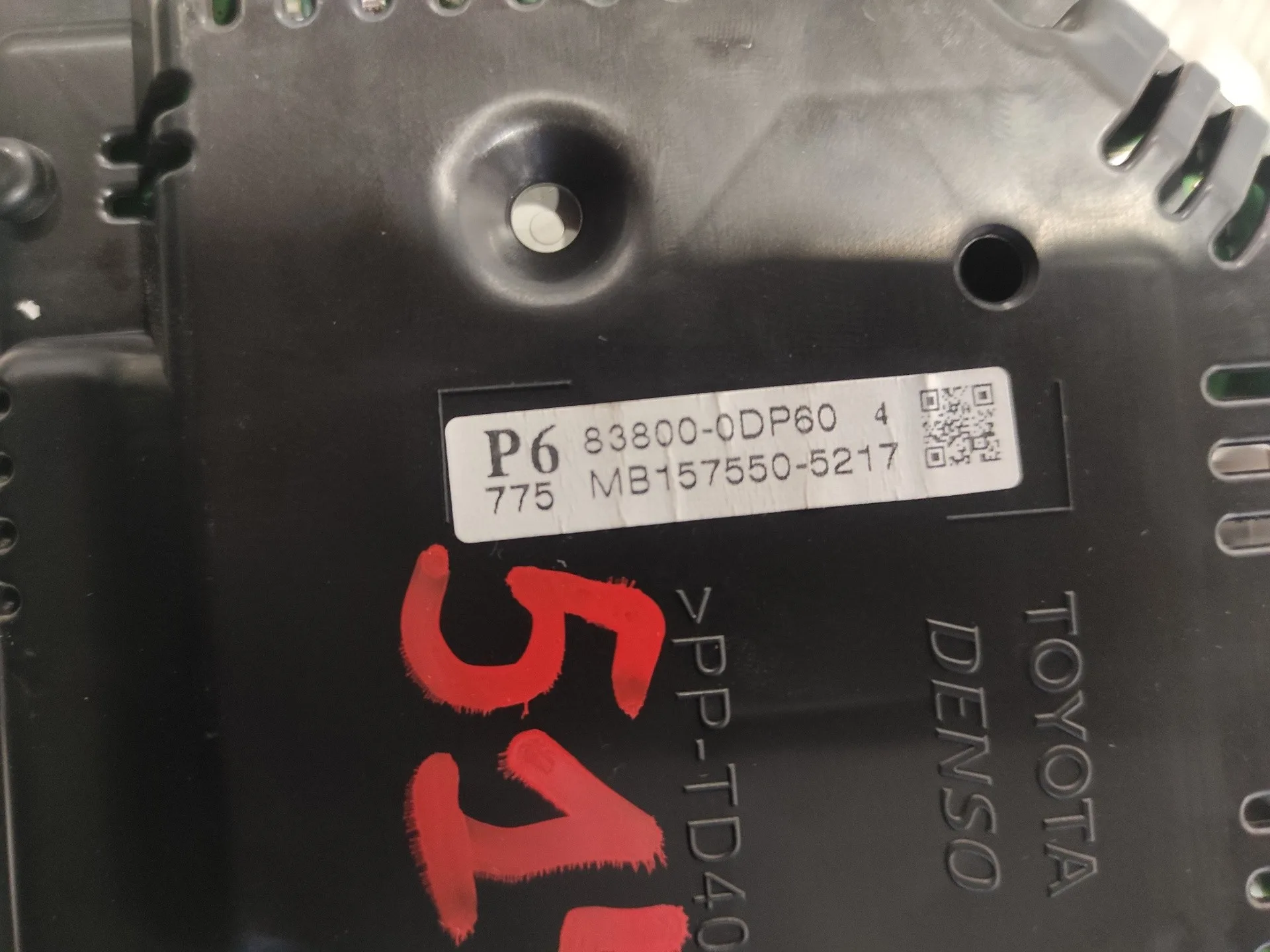 Cuadro Instrumentos para Toyota Yaris
