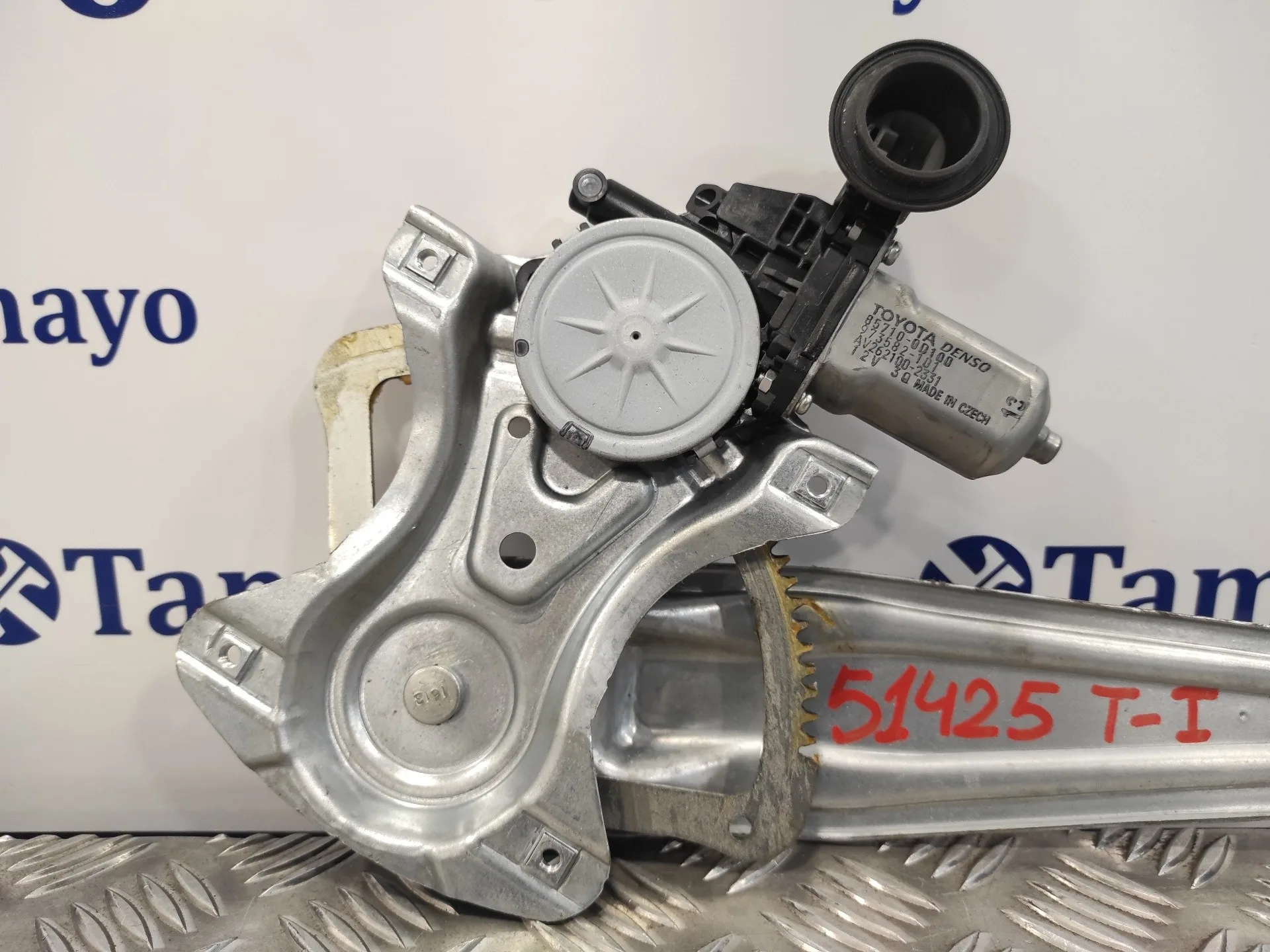 Elevalunas Trasero Izquierdo para Toyota Yaris