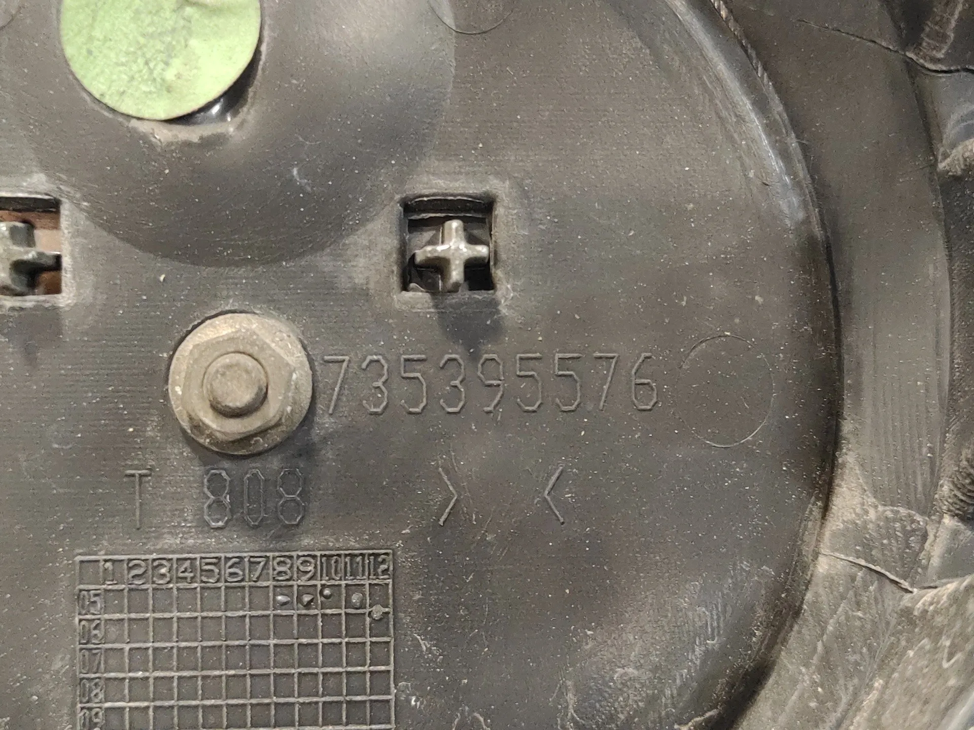 Rejilla Delantera para Fiat Doblo (119)