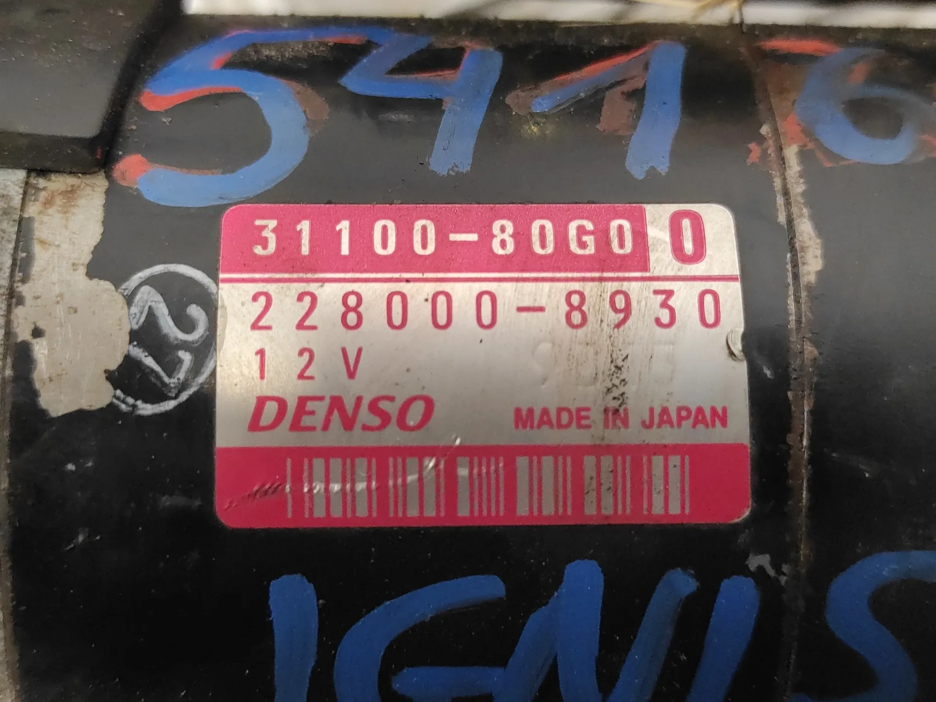 Motor Arranque para Suzuki Ignis Rg (Fh)