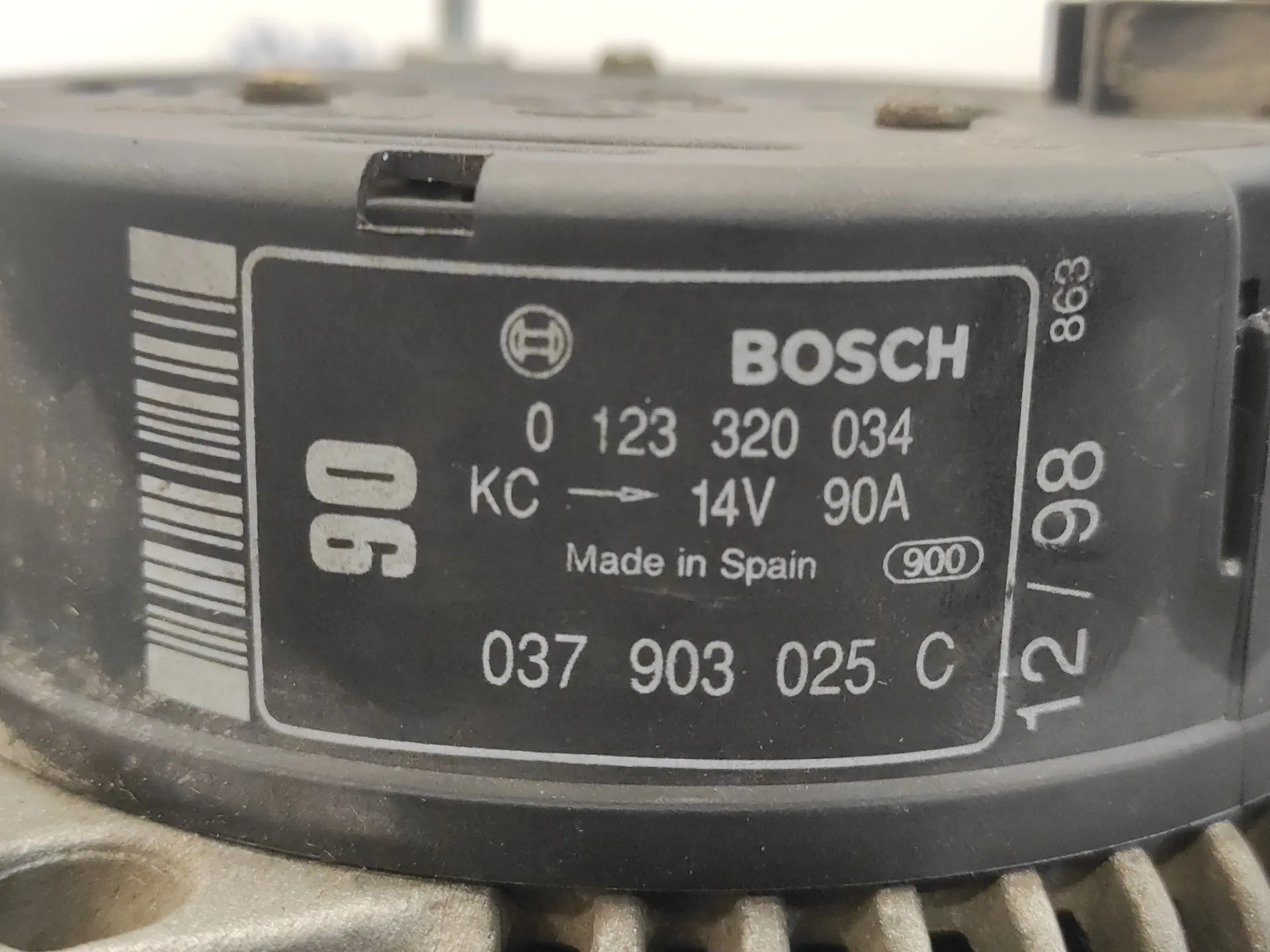 Alternador para Volkswagen Golf Iv Berlina (1J1)