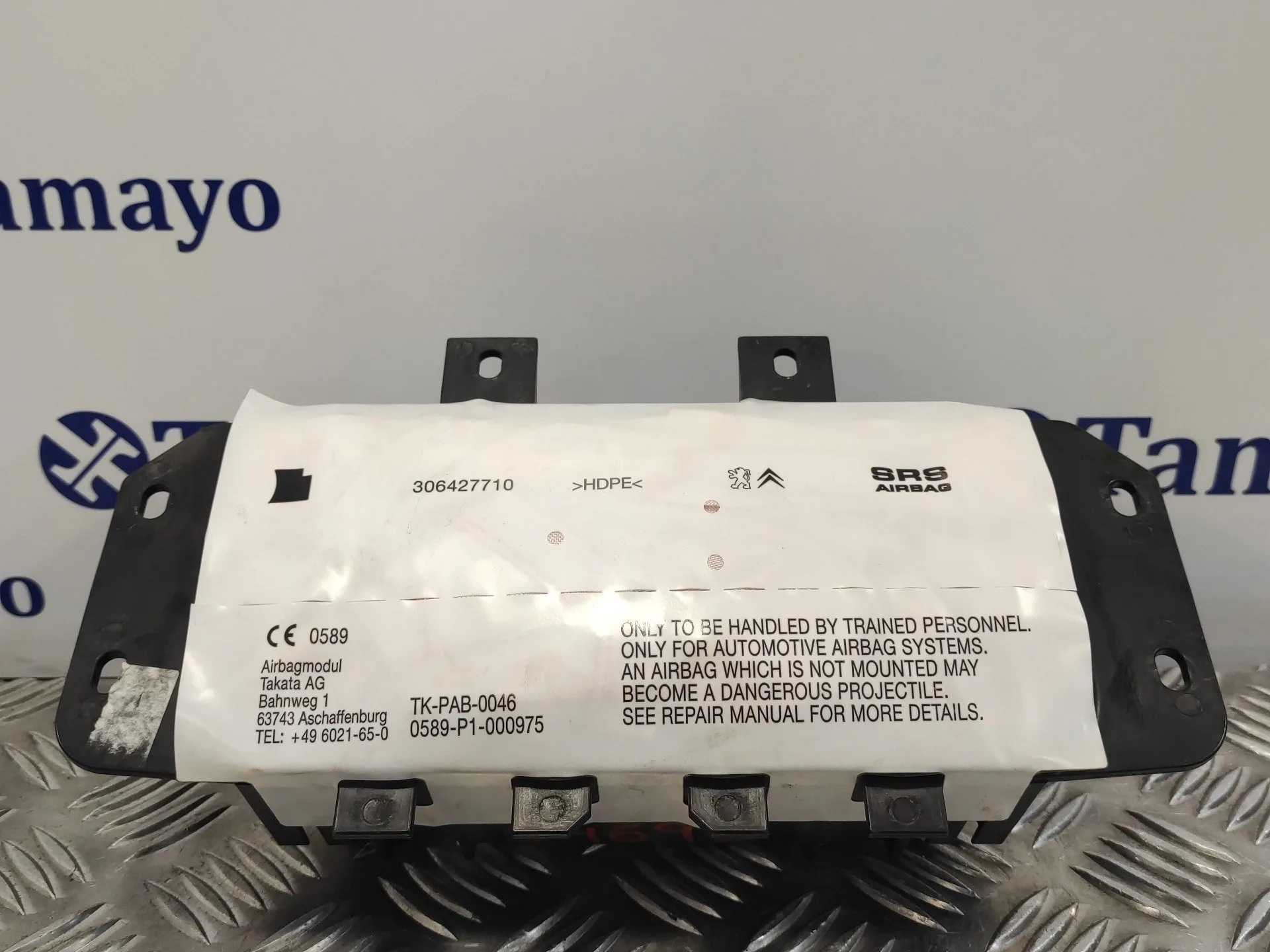 Airbag Delantero Derecho para Citroën Ds3
