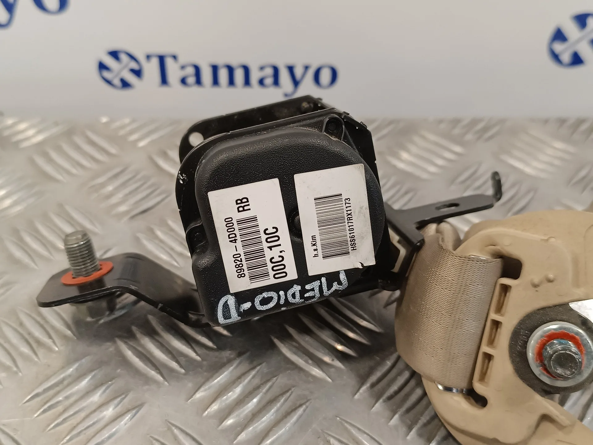 Cinturon Seguridad Trasero Central para Kia Carnival