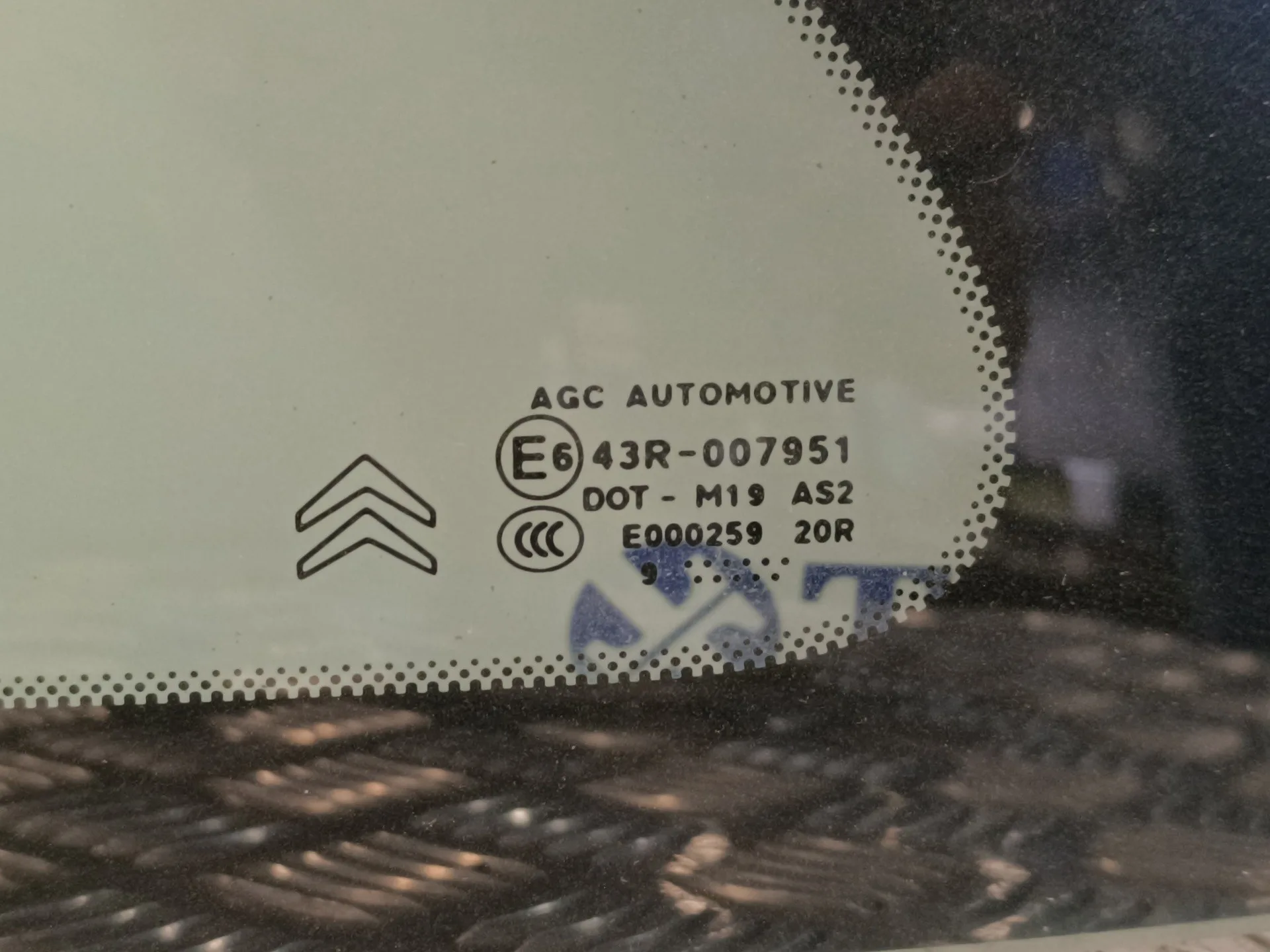 Luna Custodia Trasera Izquierda para Citroën Ds3