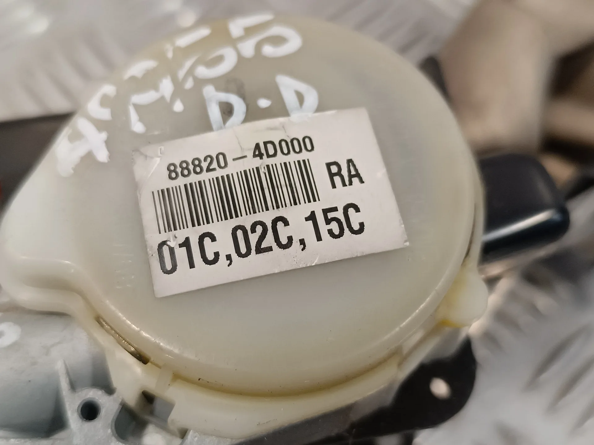 Cinturon Seguridad Delantero Derecho para Kia Carnival