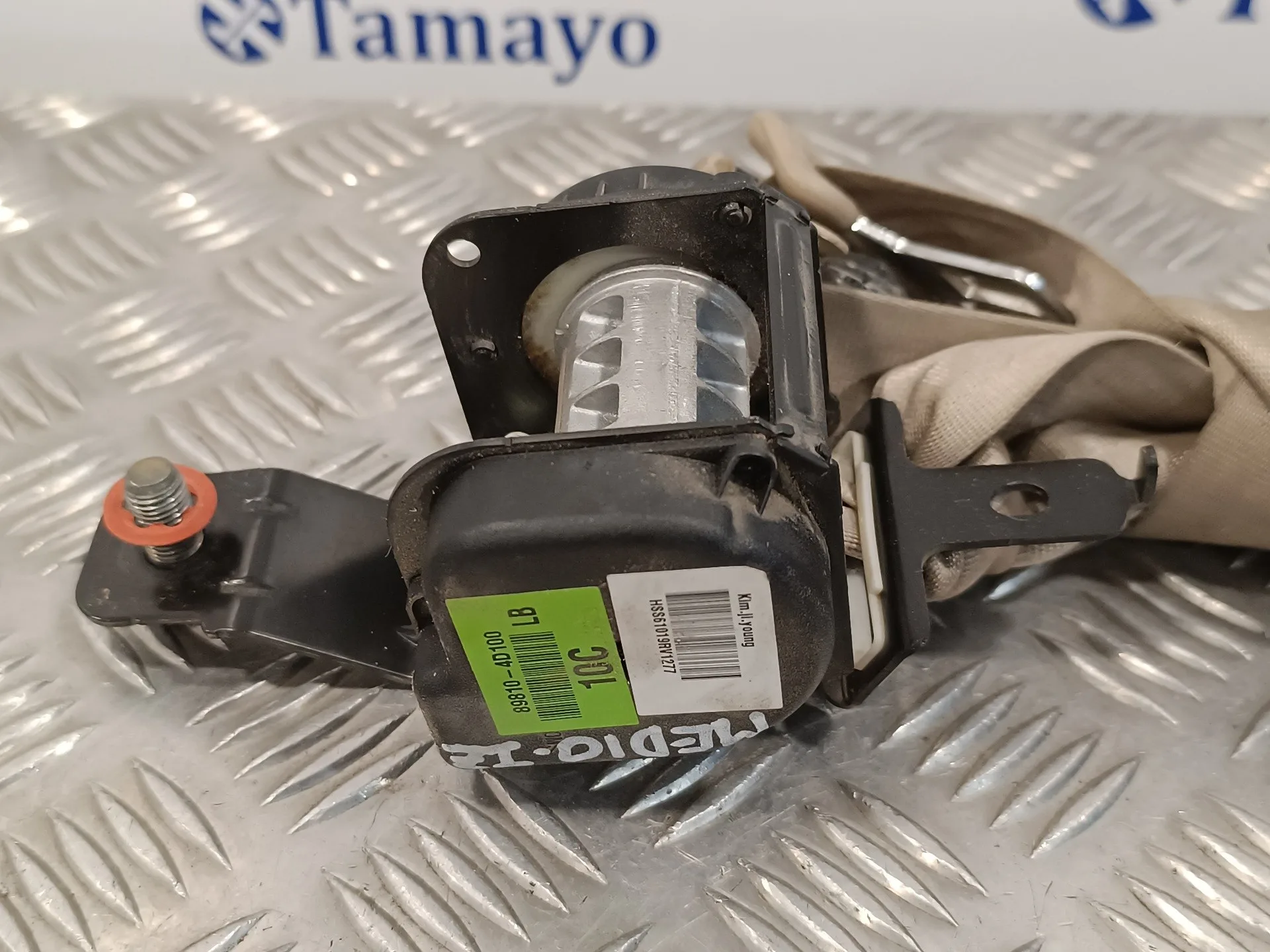 Cinturon Seguridad Trasero Izquierdo para Kia Carnival