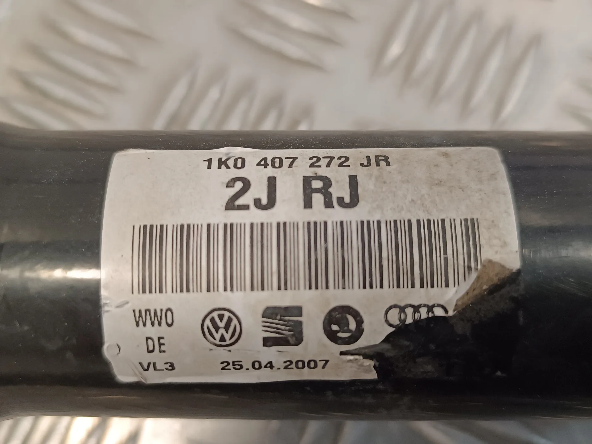 Transmision Delantera Derecha para Volkswagen Golf V Berlina (1K1)