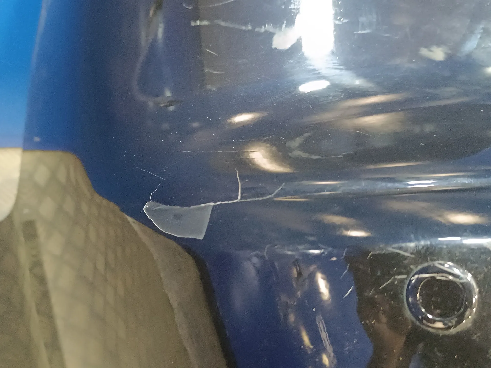 Paragolpes Trasero para Mitsubishi Lancer Berlina (Cy0)