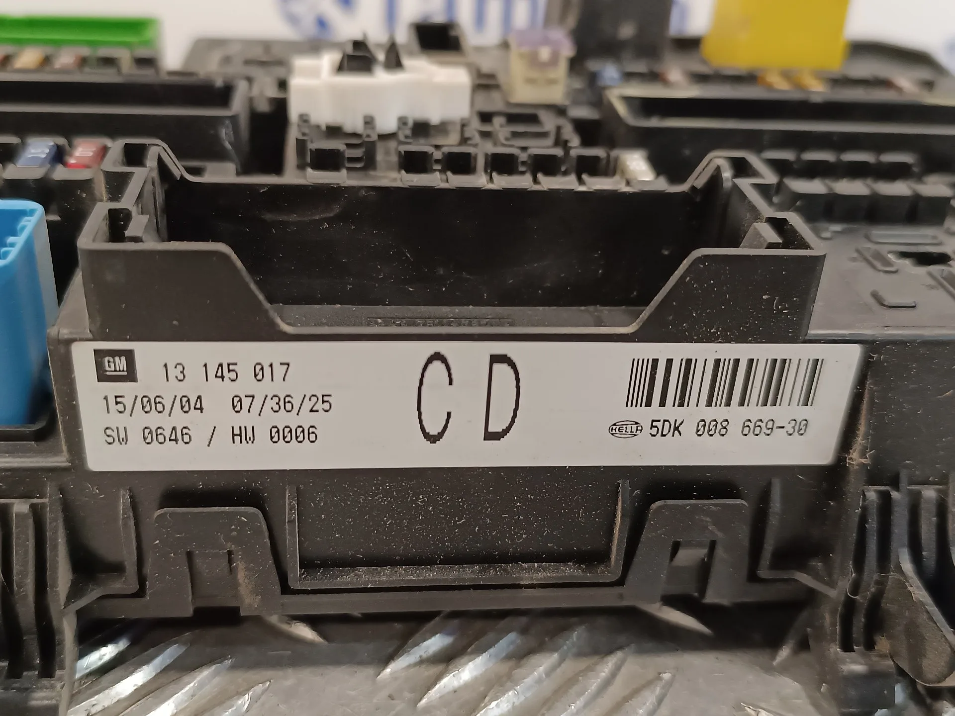 Caja Reles / Fusibles para Opel Astra H Berlina