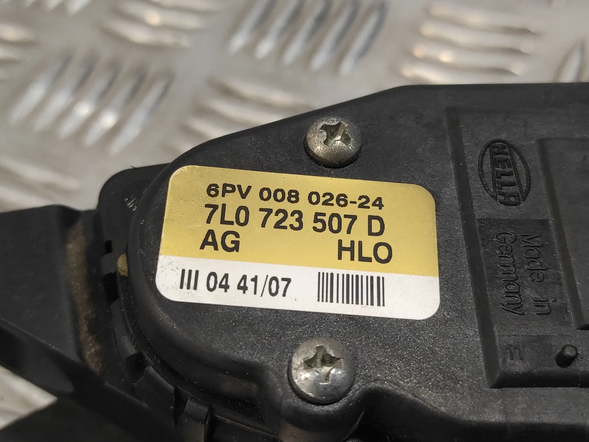 Potenciometro Pedal para Audi Q7 (4L)