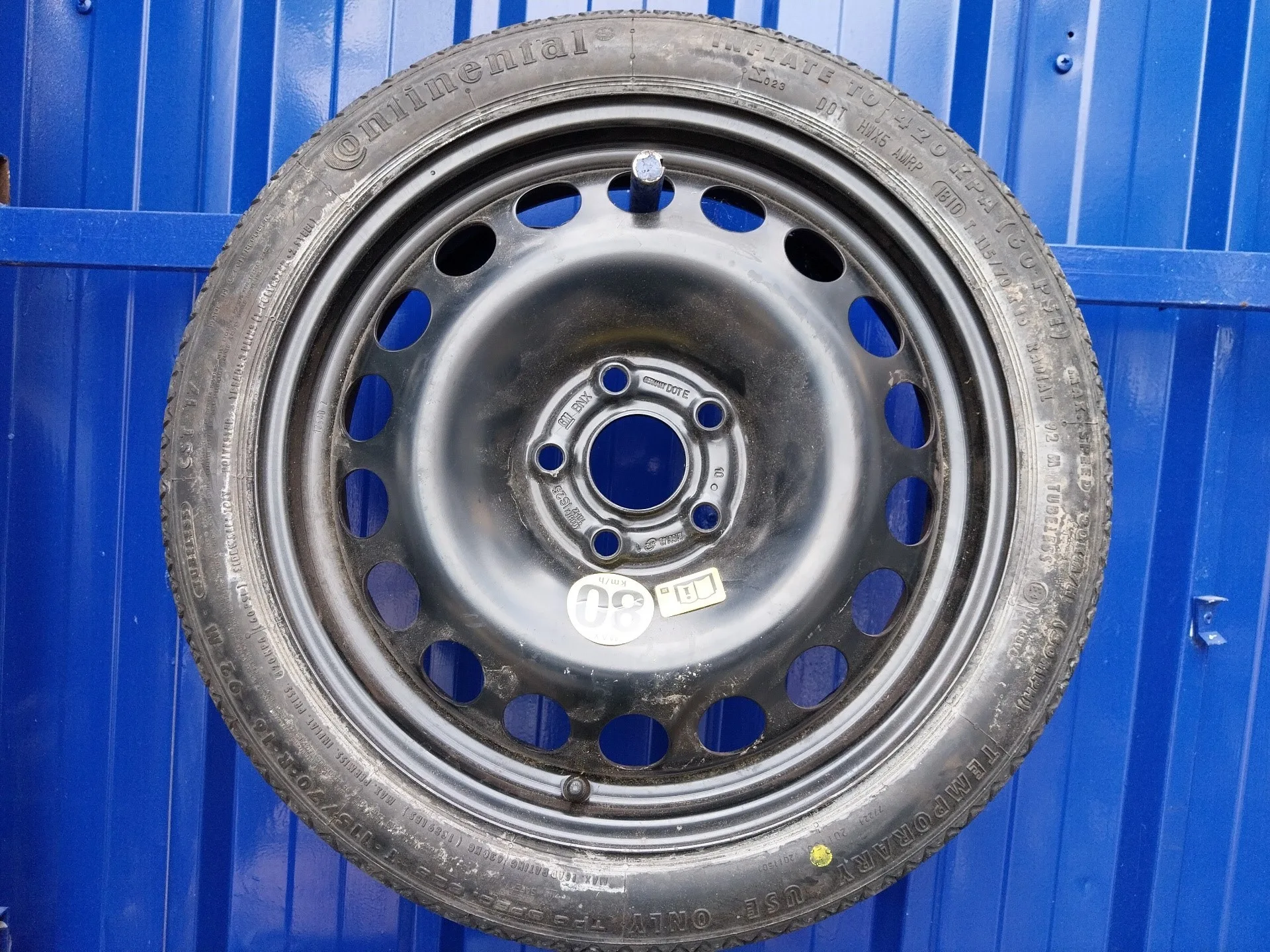 Neumatico Repuesto para Opel Astra J Lim.