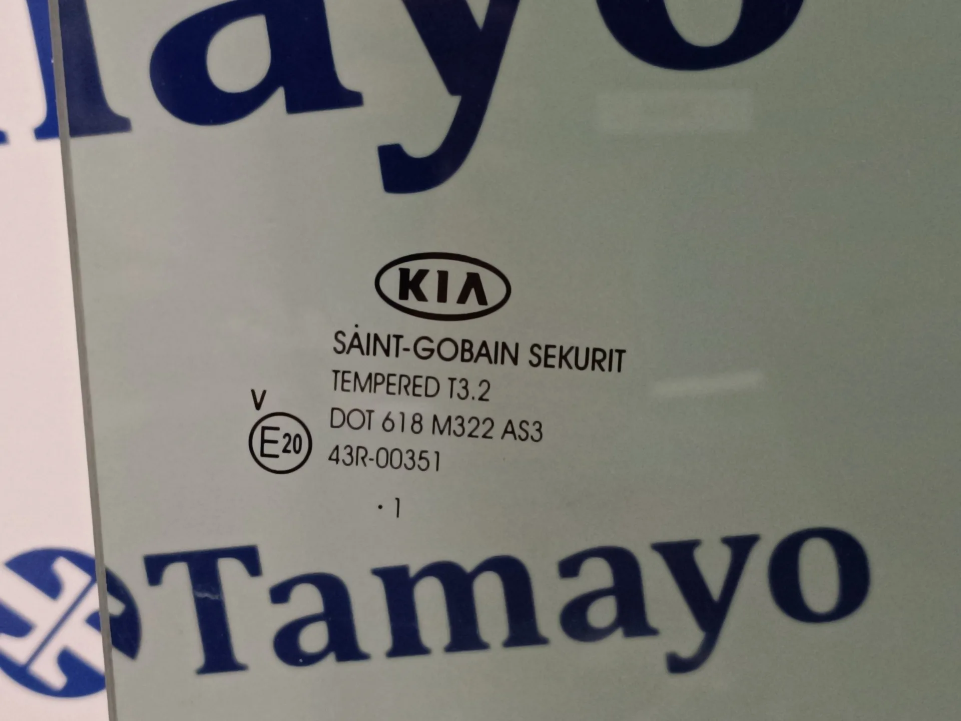 Luna Trasera Derecha para Kia Sportage