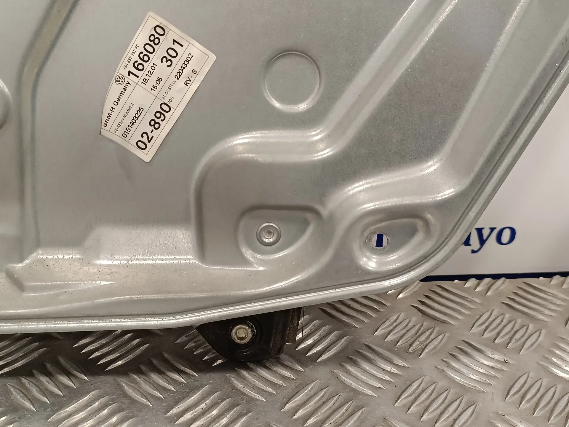 Elevalunas Trasero Derecho para Volkswagen Passat Variant (3B6)