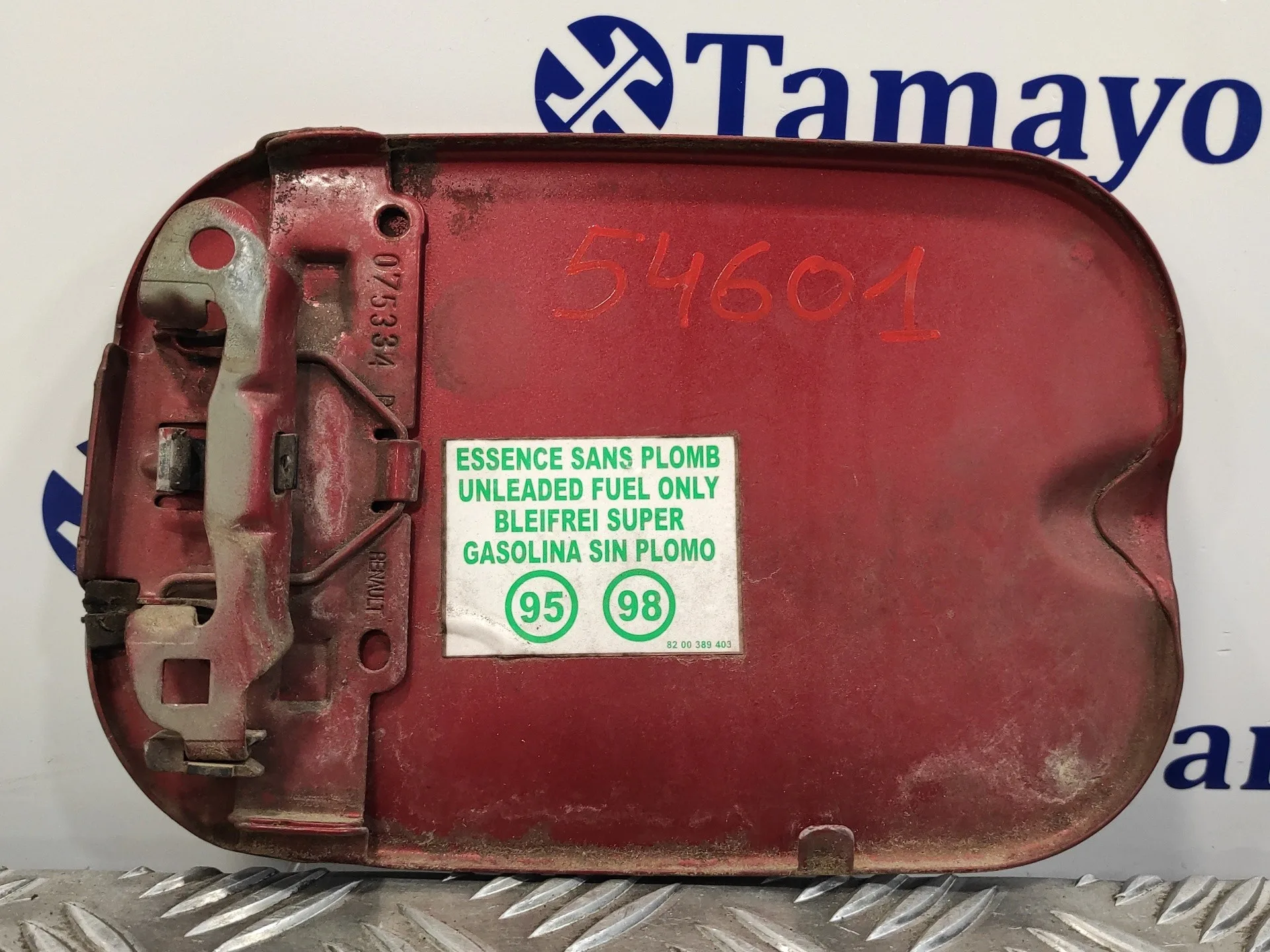 Tapa Exterior Combustible para Dacia Sandero