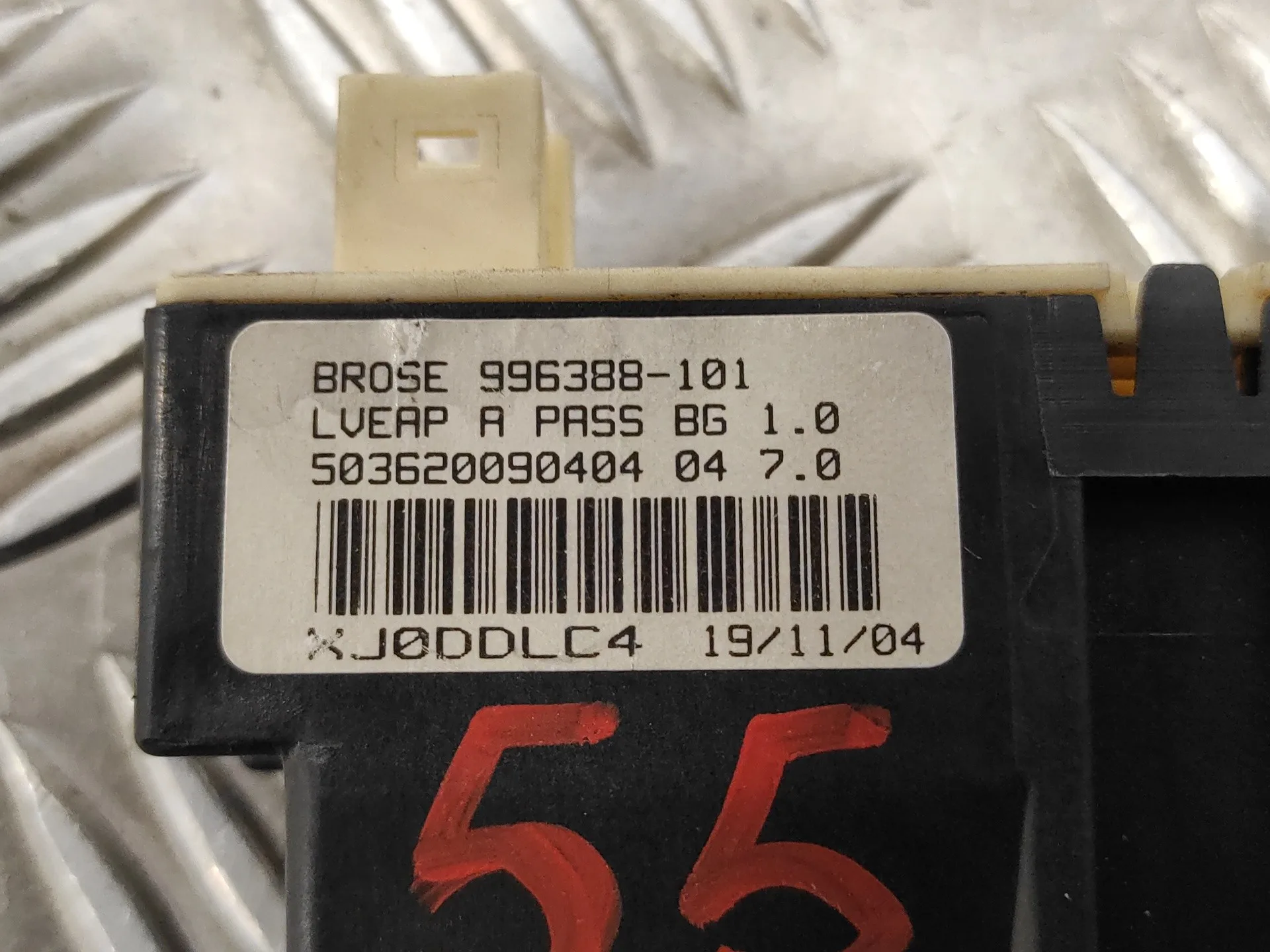 Motor Elevalunas Delantero Derecho para Citroën C4 Berlina