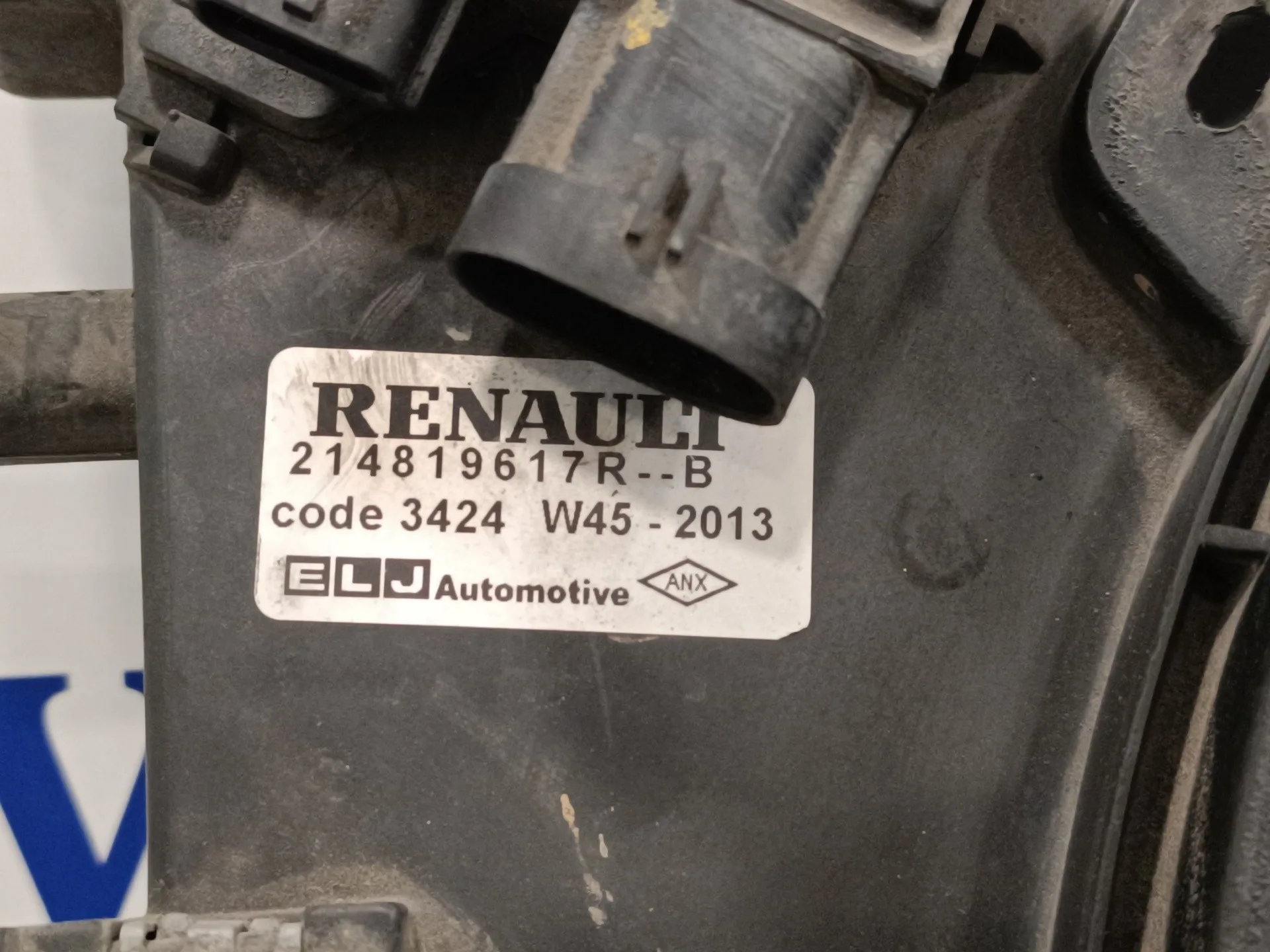 Electroventilador para Dacia Dokker