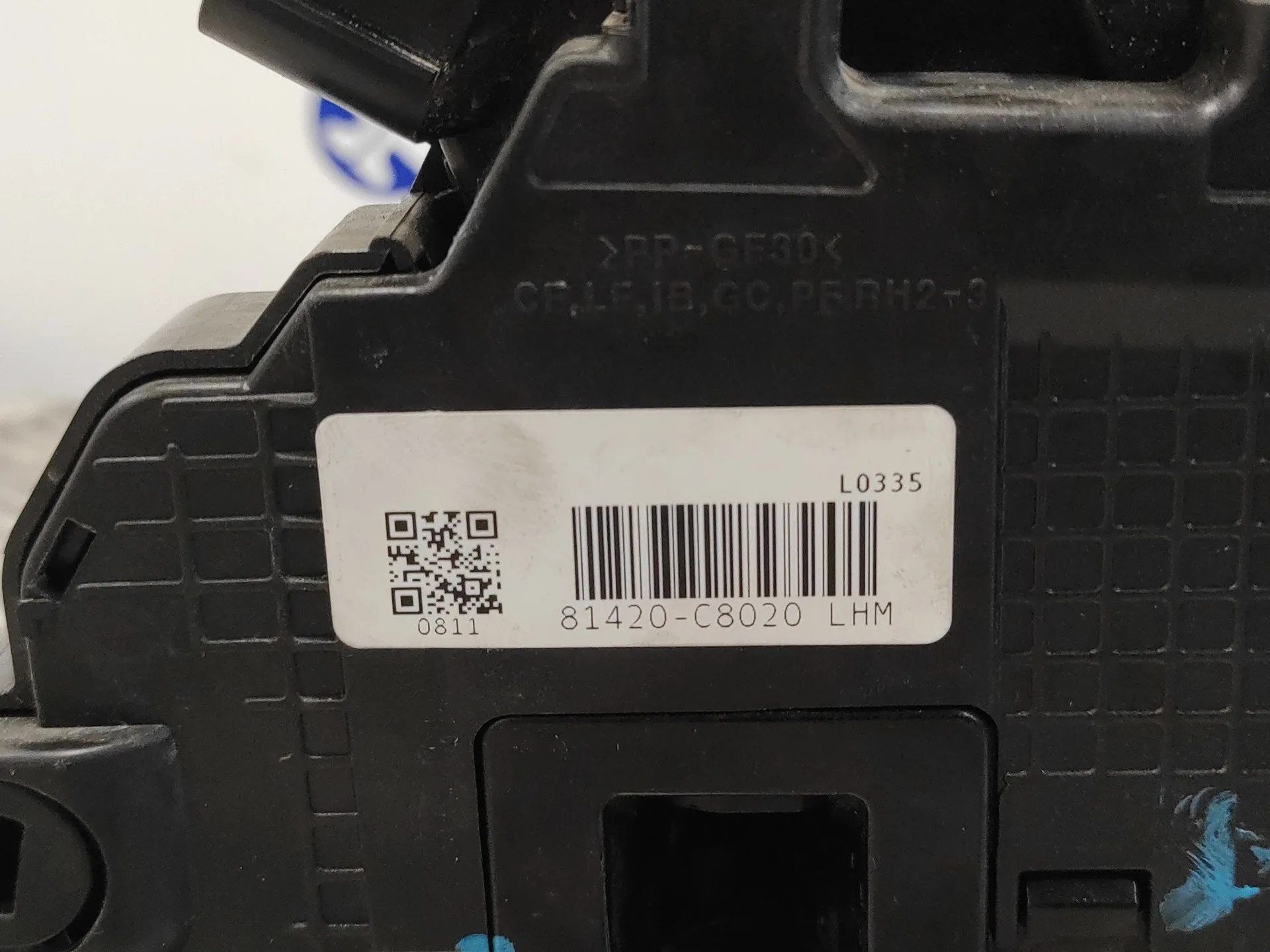 Cerradura Puerta Trasera Derecha para Hyundai I20