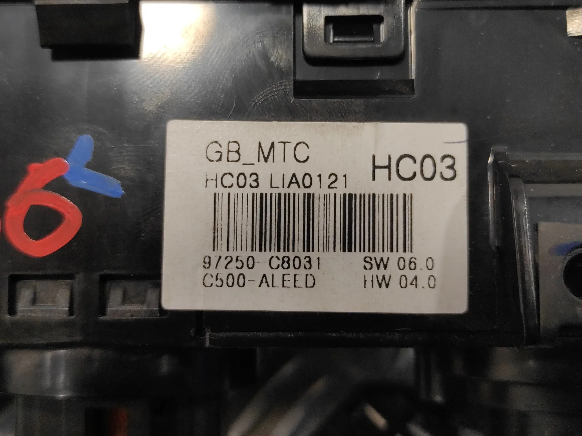 Mando Calefaccion / Aire Acondicionado para Hyundai I20