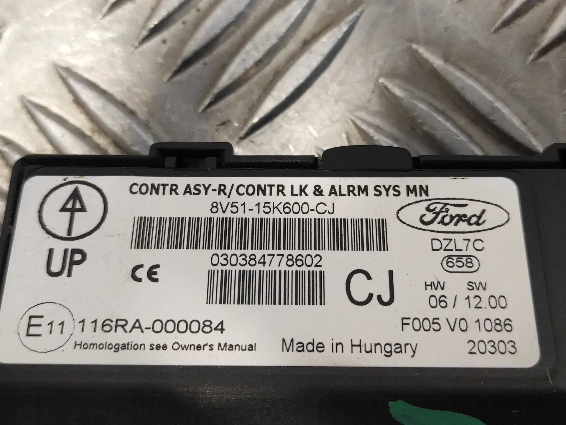 Modulo Electronico para Ford Fiesta (Cb1)