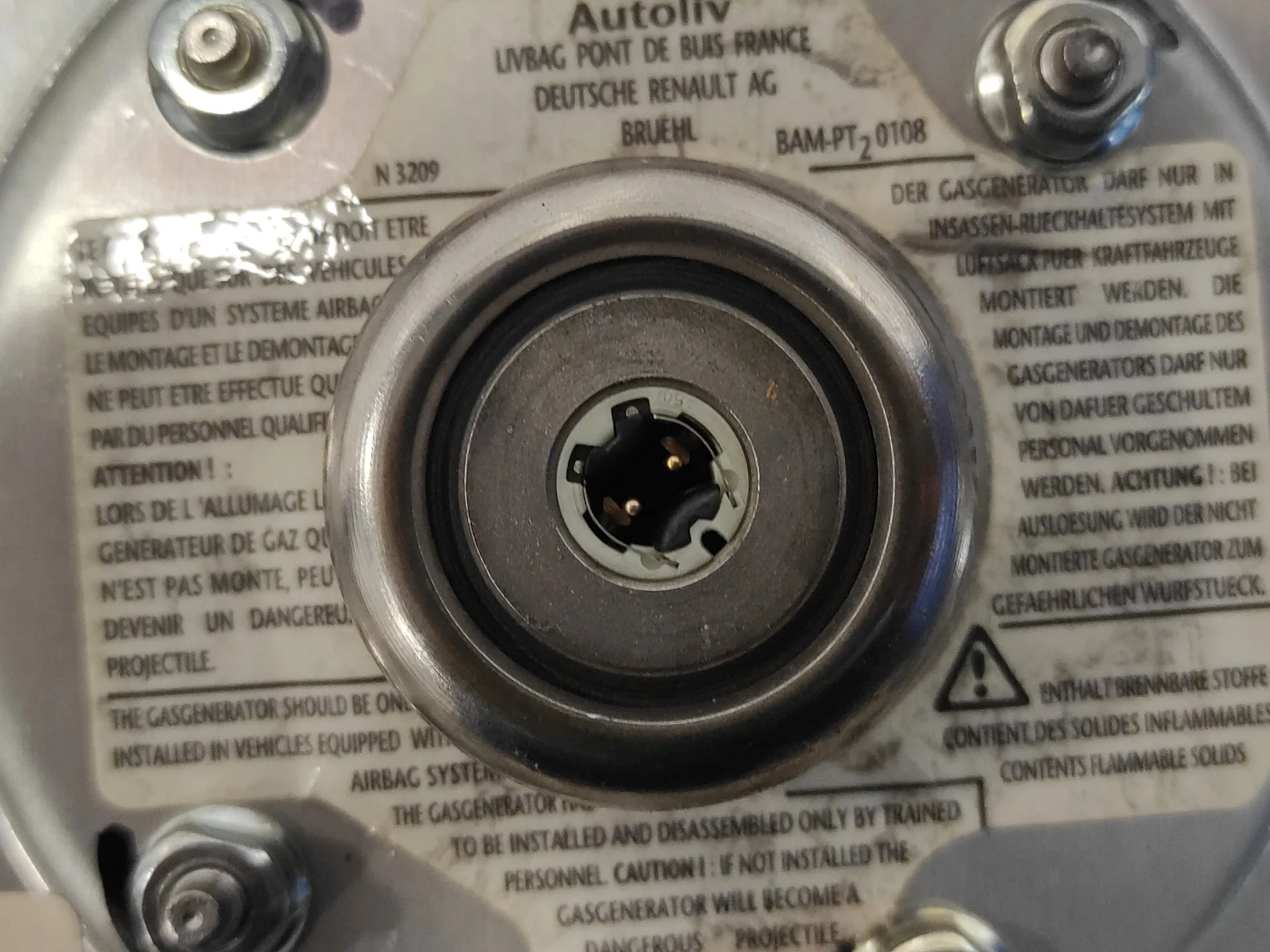 Airbag Delantero Izquierdo para Opel Movano