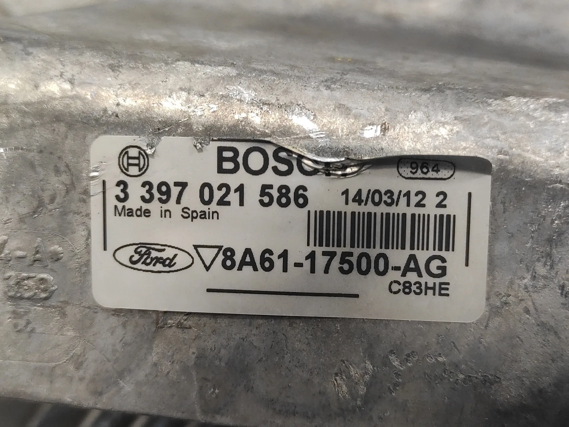 Motor Limpia Delantero para Ford Fiesta (Cb1)