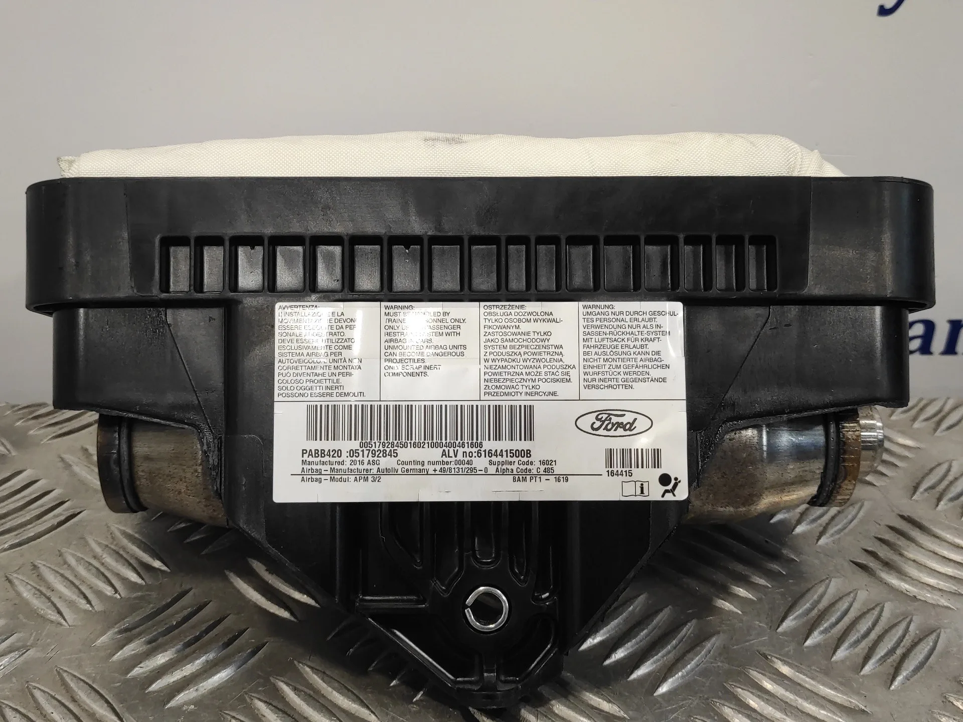 Airbag Delantero Derecho para Ford Ka (Ccu)