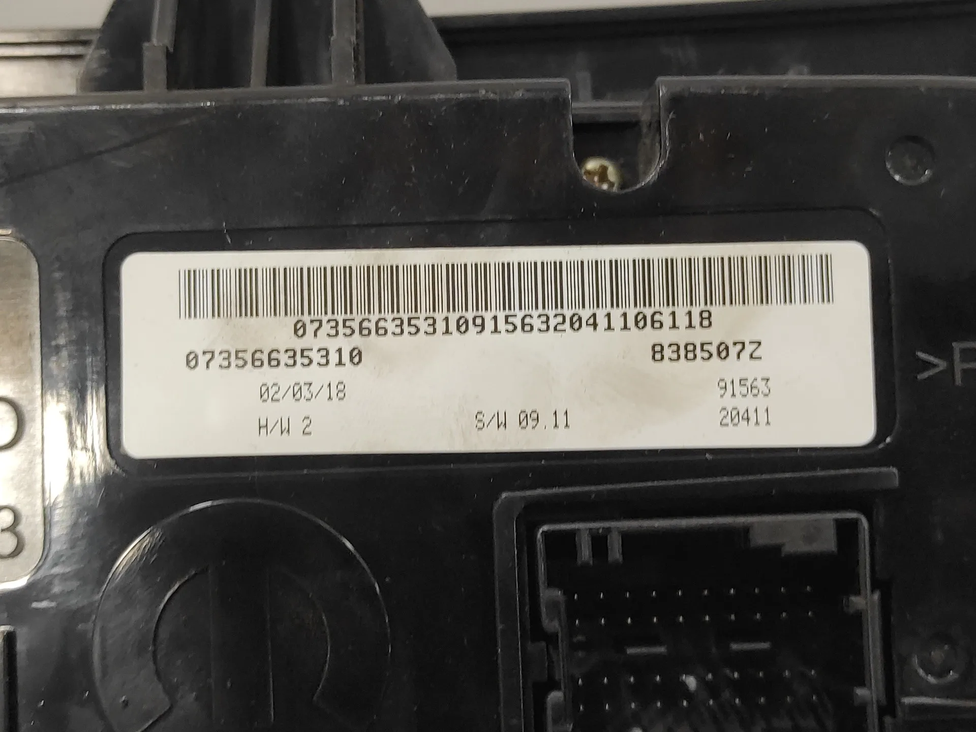 Mando Climatizador para Fiat Tipo Ii (357) Fam