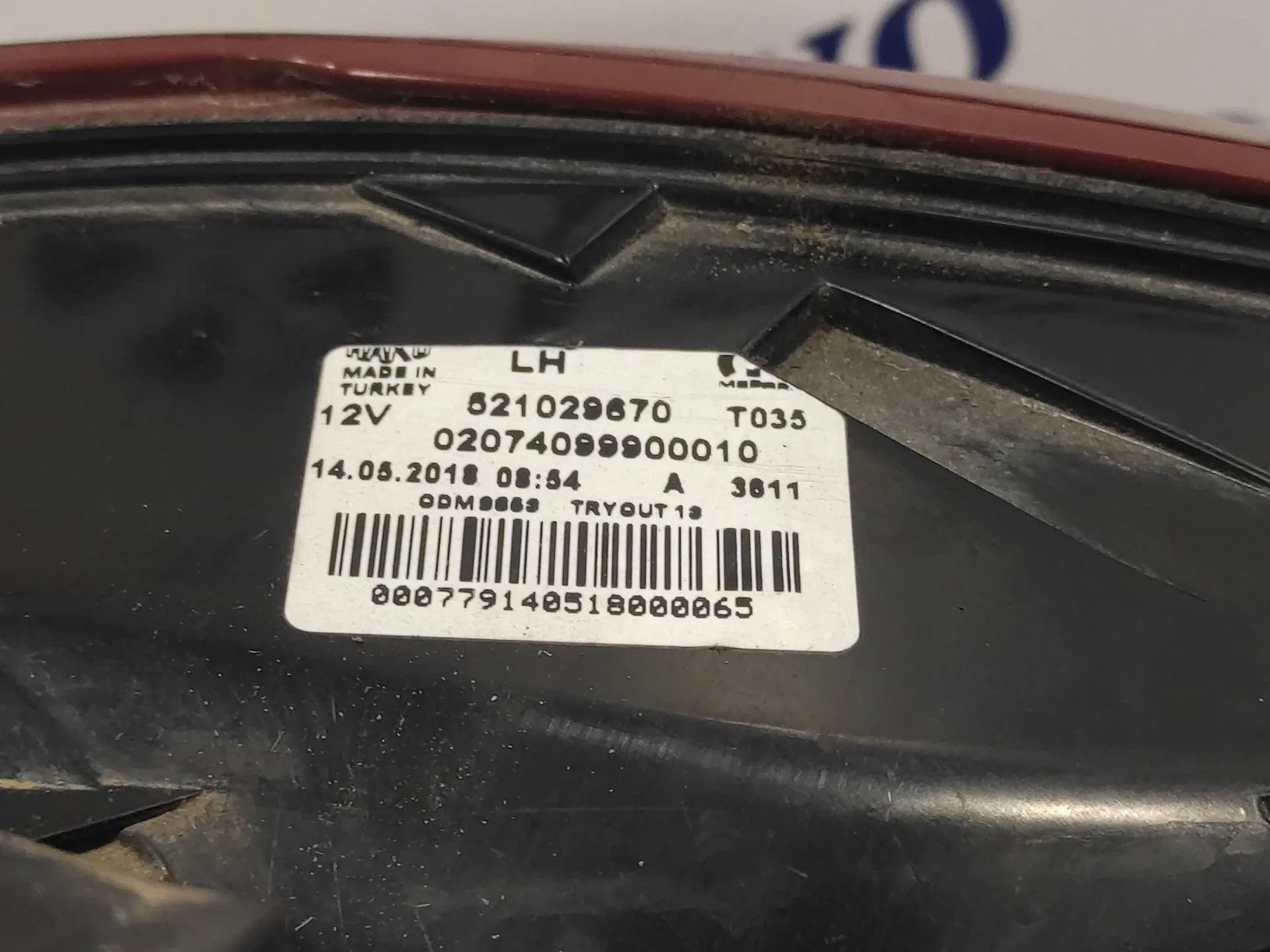 Piloto Trasero Izquierdo para Fiat Tipo Ii (357) Fam