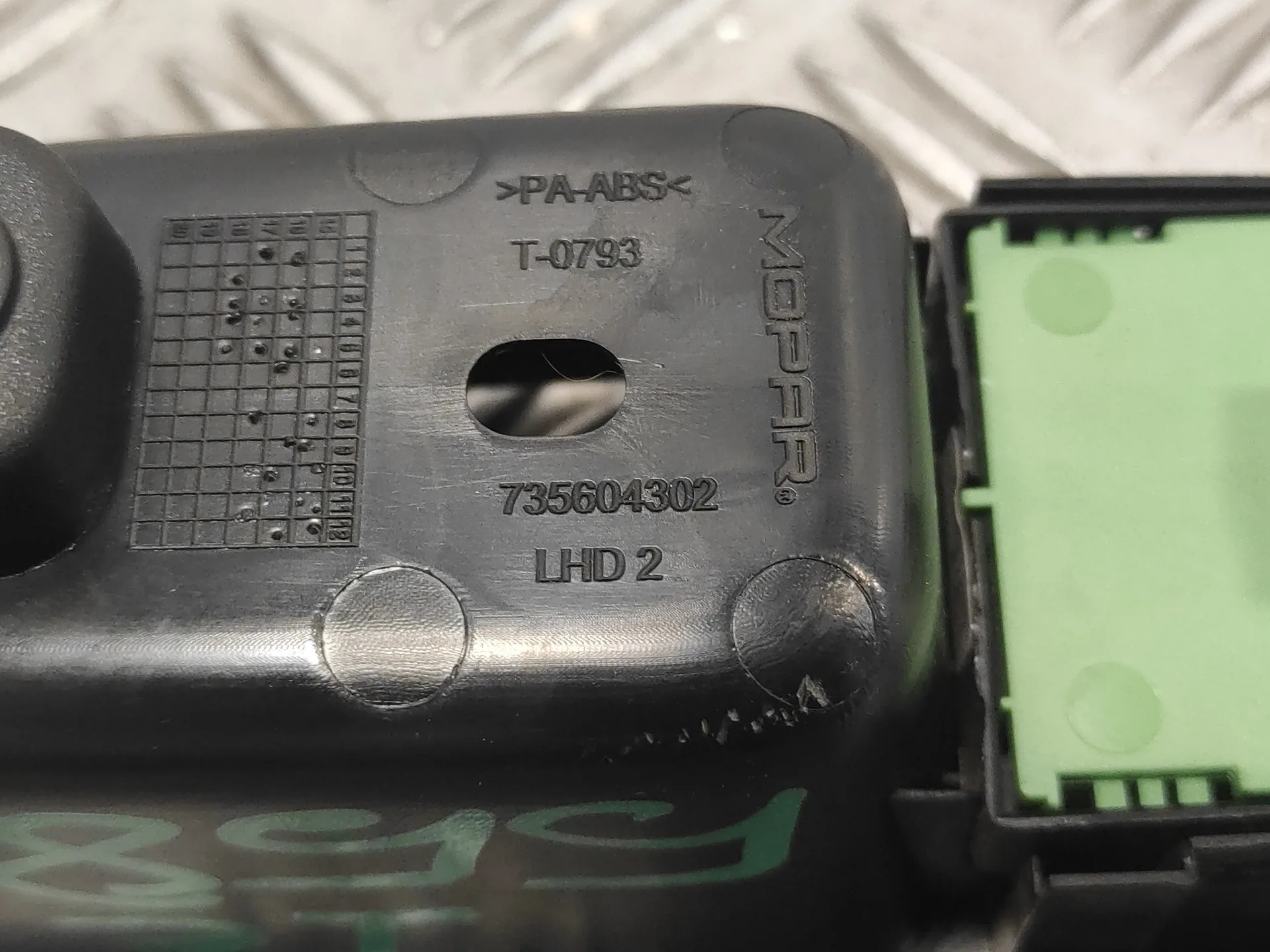 Mando Elevalunas Delantero Izquierdo para Fiat Tipo Ii (357) Fam