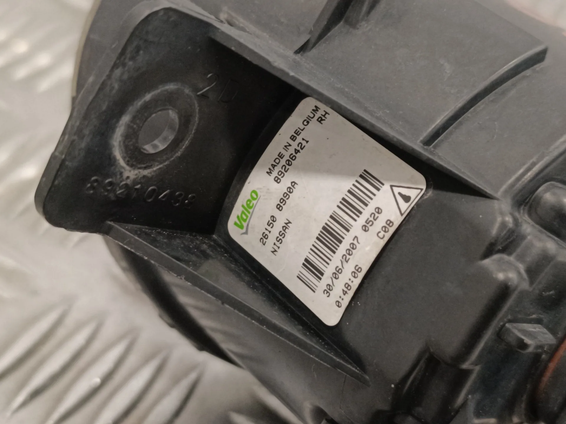 Faro Antiniebla Derecho para Nissan Qashqai (J10)