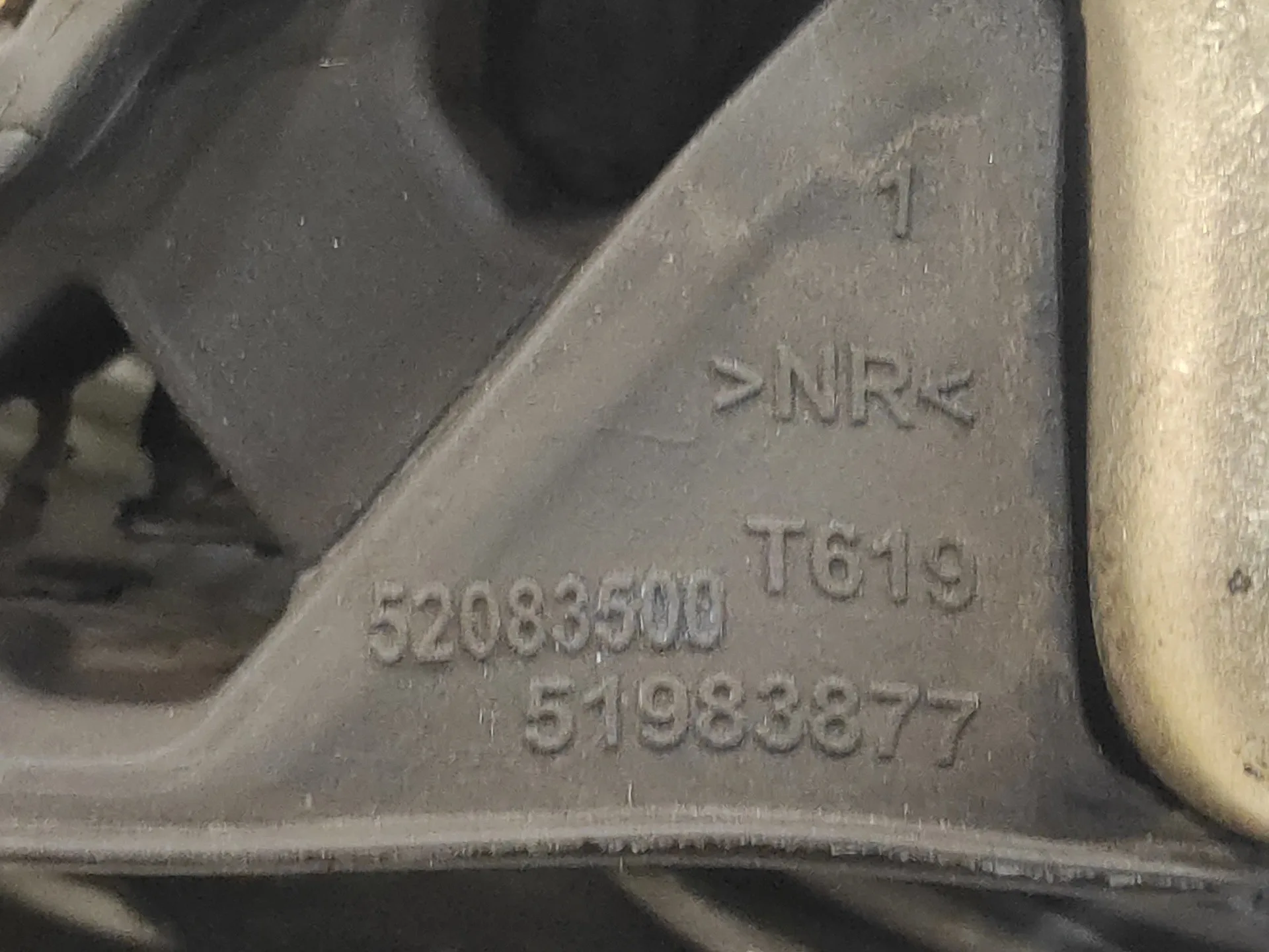 Soporte Motor Izquierdo para Fiat Tipo Ii (357) Fam