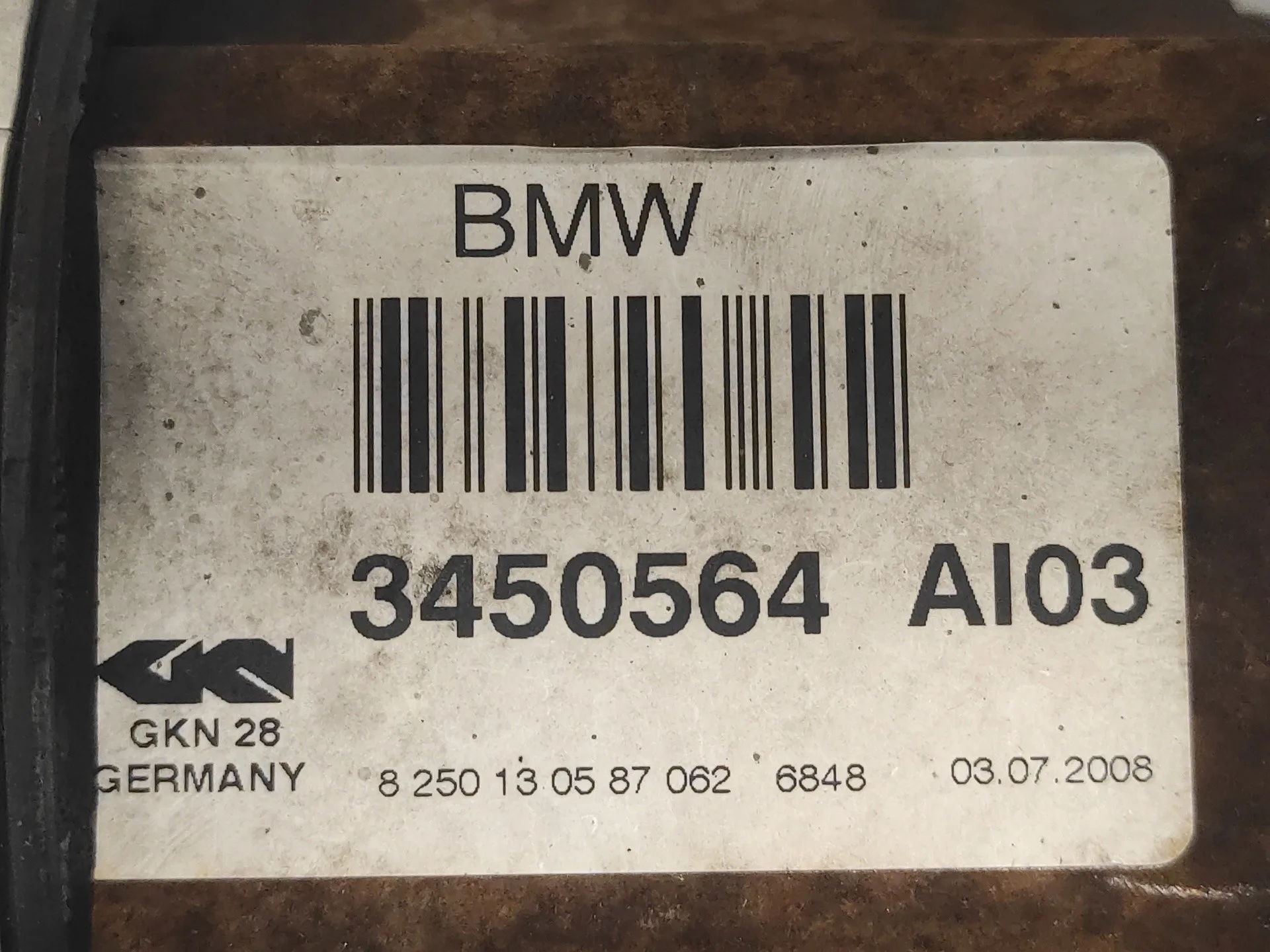 Transmision Delantera Derecha para Bmw X3 (E83)