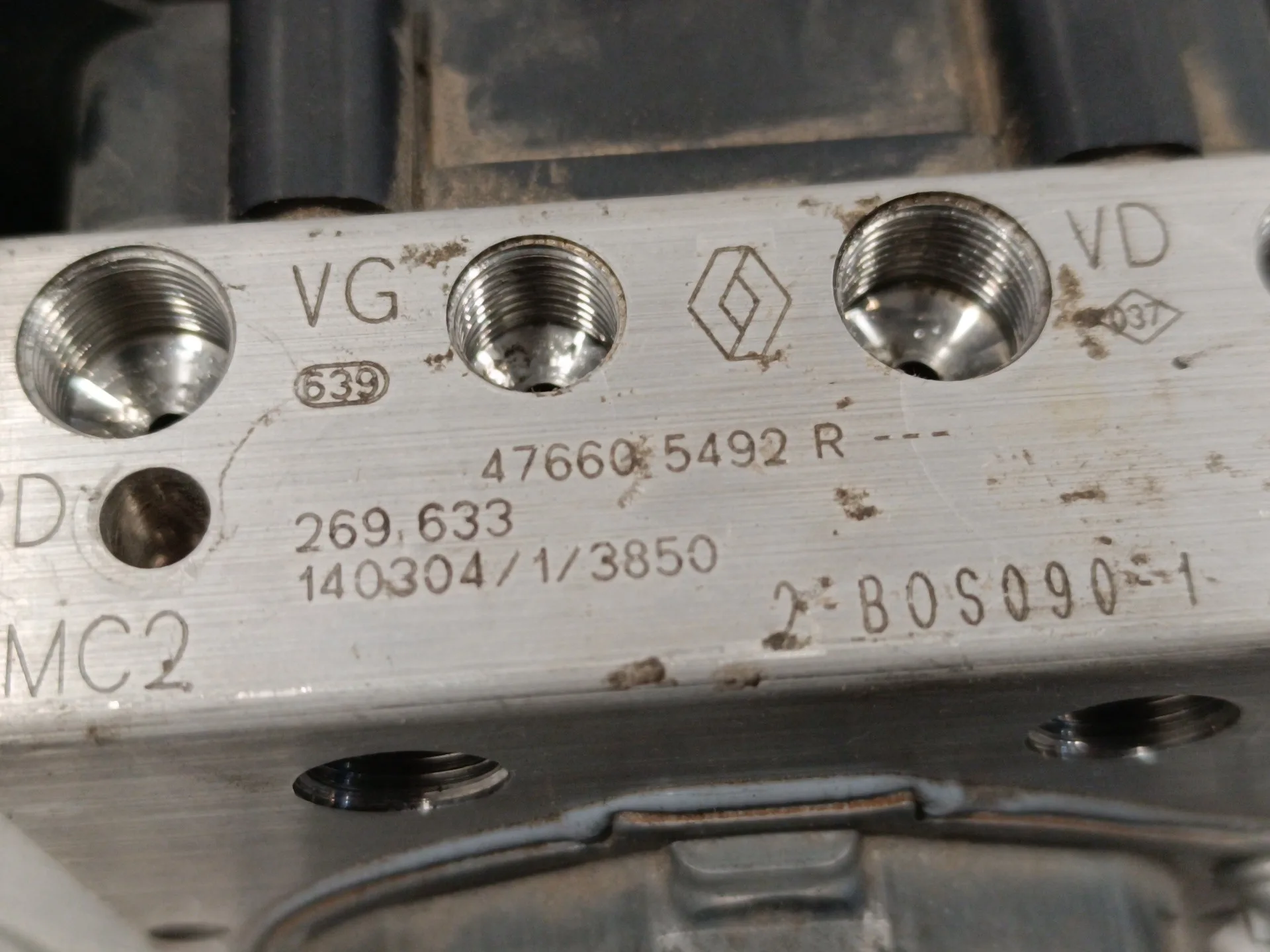 Abs para Renault Captur