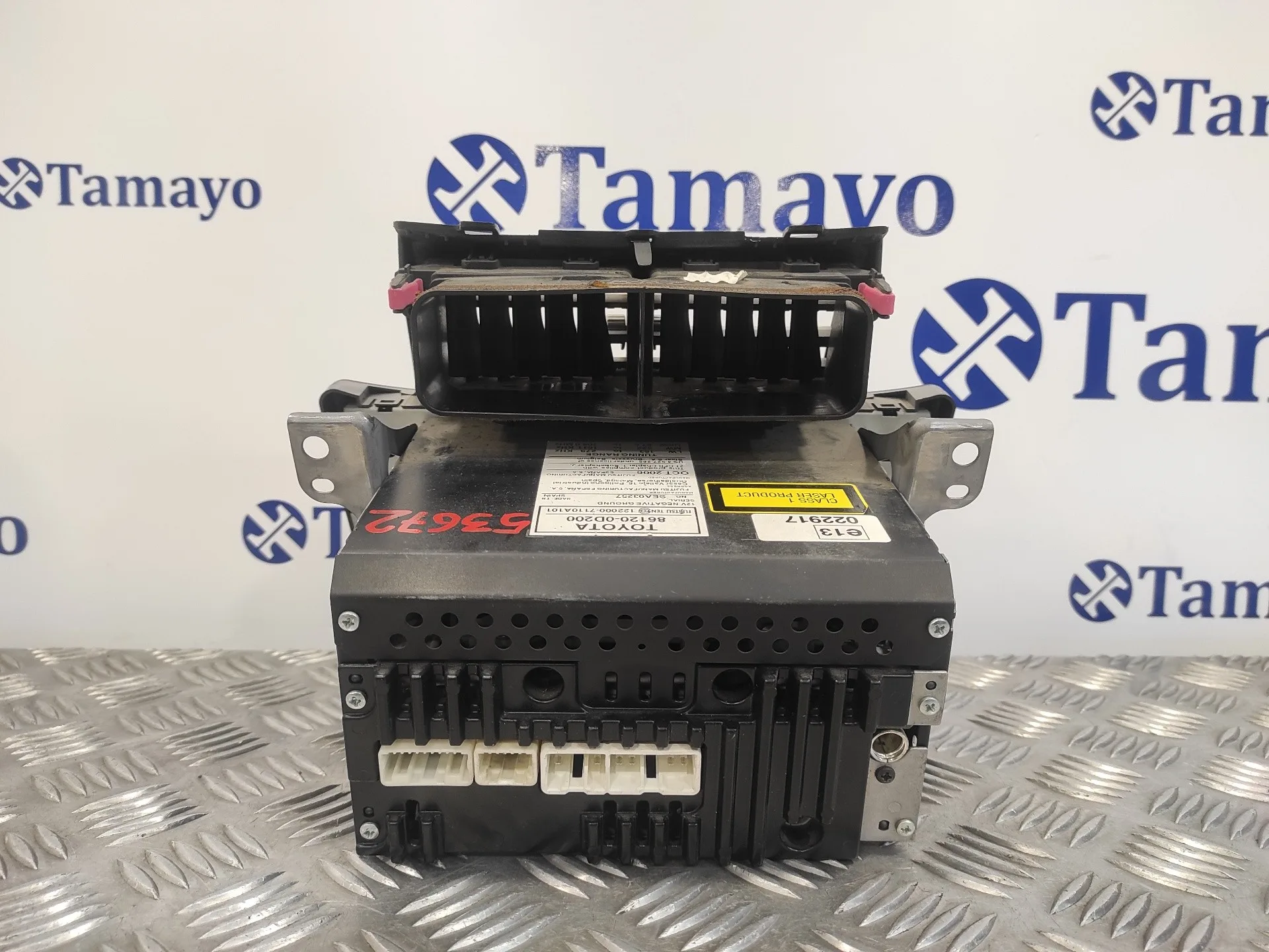 Sistema Audio / Radio Cd para Toyota Yaris (Ksp9/Scp9/Nlp9)