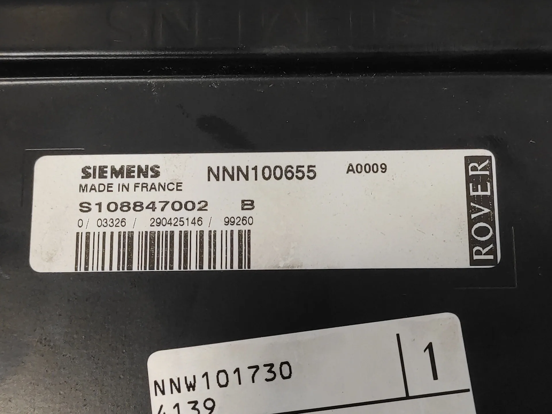 Centralita Motor Uce para Mg Serie 75 (Rj)