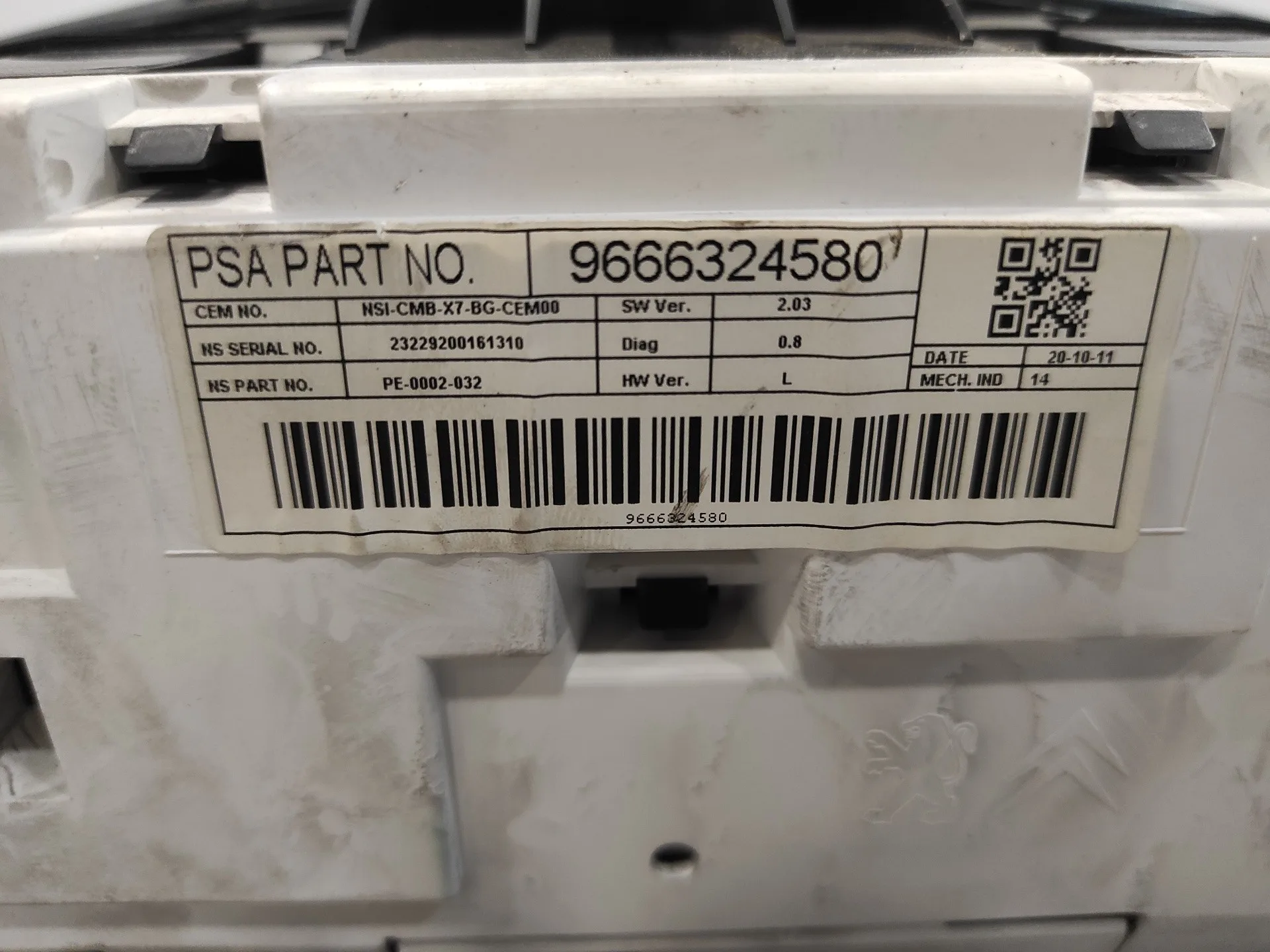Cuadro Instrumentos para Citroën C5 Iii (Rd_)