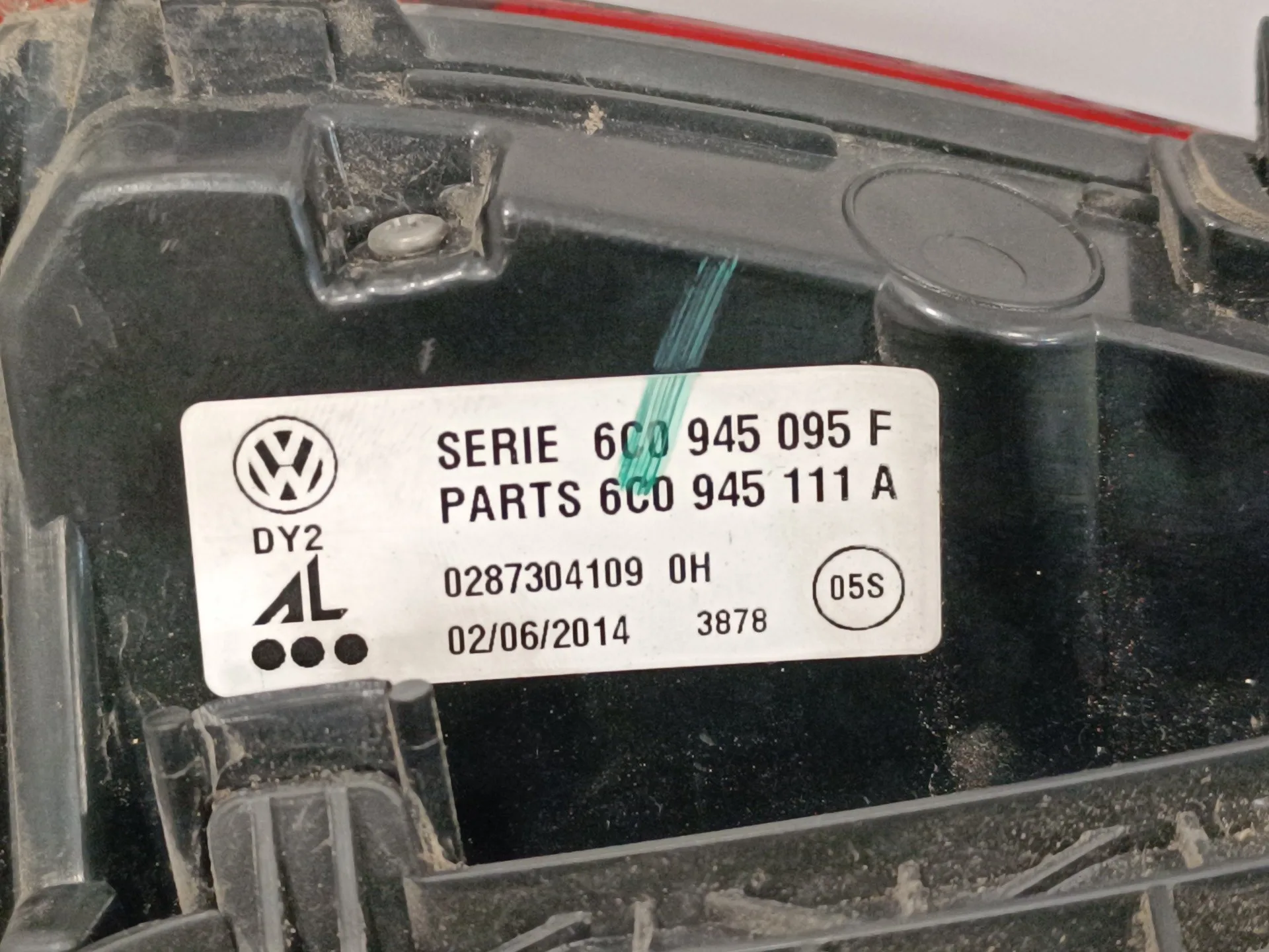 Piloto Trasero Izquierdo para Volkswagen Polo (6R1)