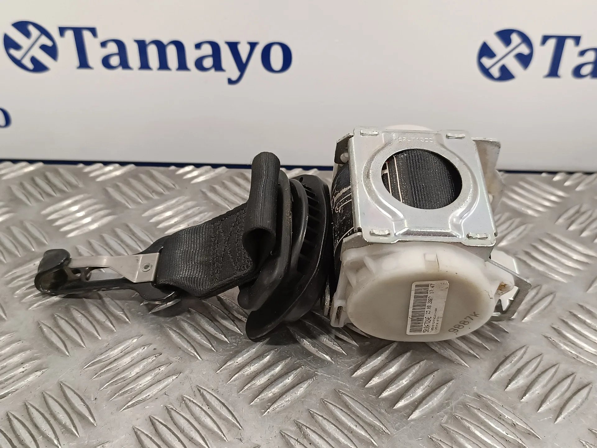 Cinturon Seguridad Trasero Derecho para Citroën C4 Grand Picasso