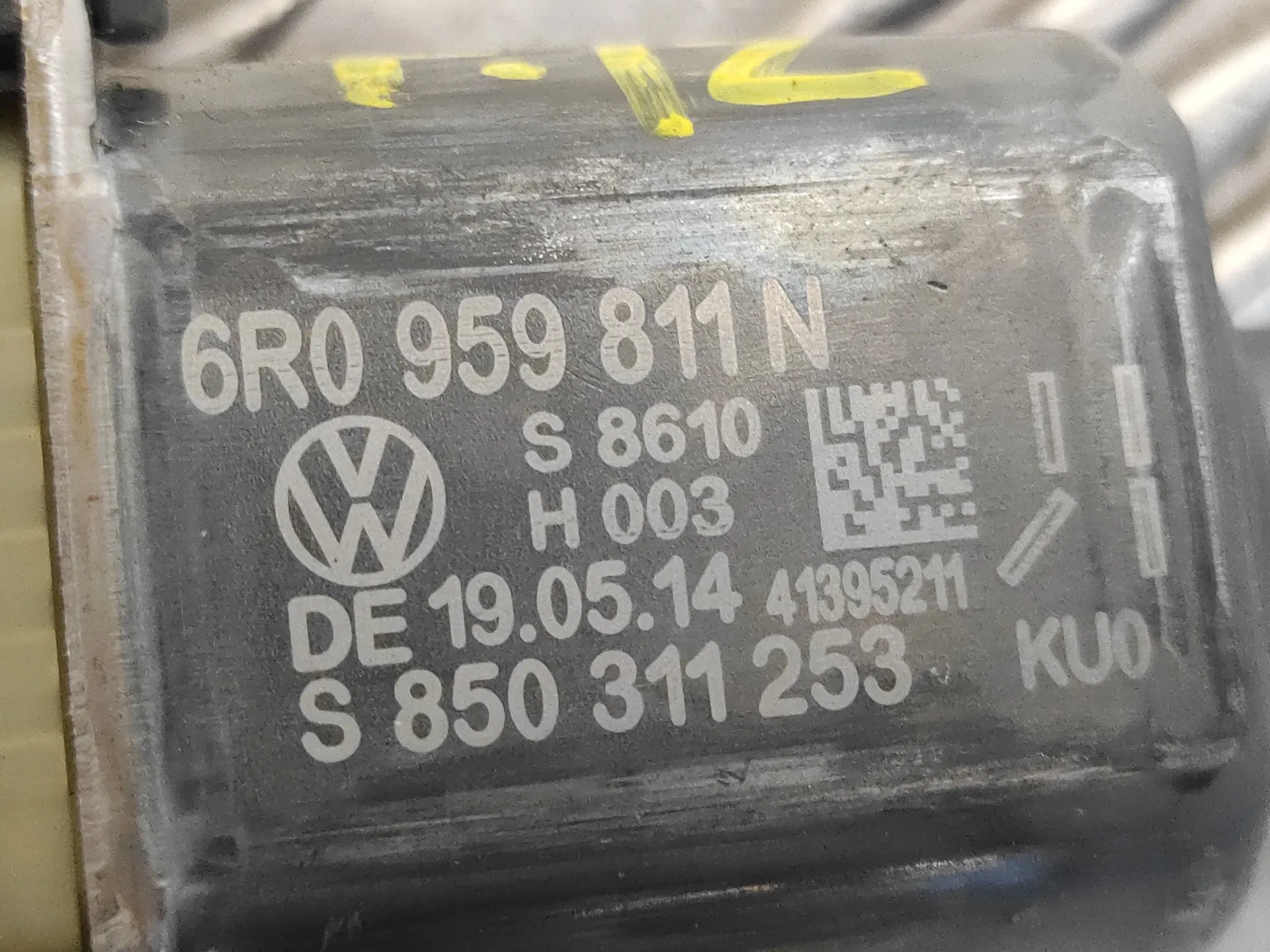 Elevalunas Trasero Izquierdo para Volkswagen Polo (6R1)