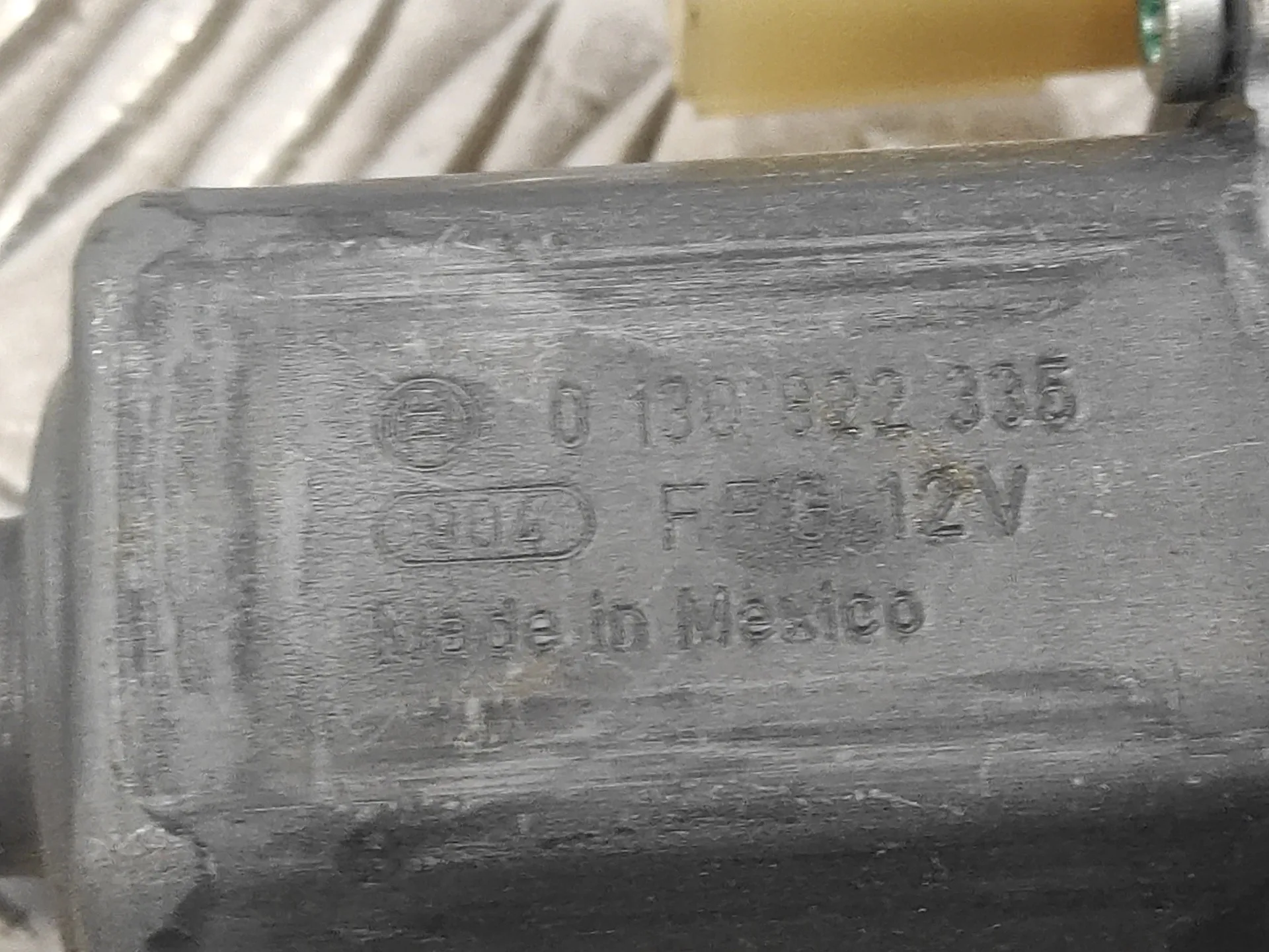 Motor Elevalunas Trasero Izquierdo para Chrysler Grand Voyager
