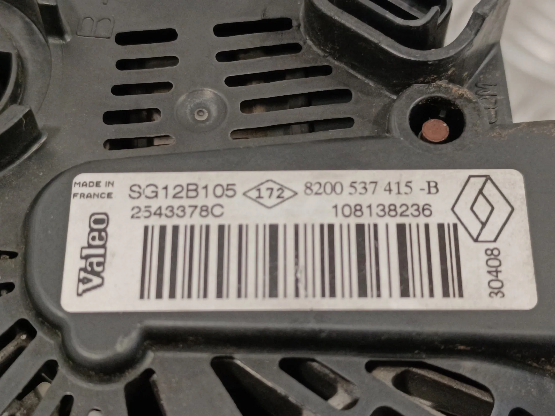 Alternador para Dacia Logan Express