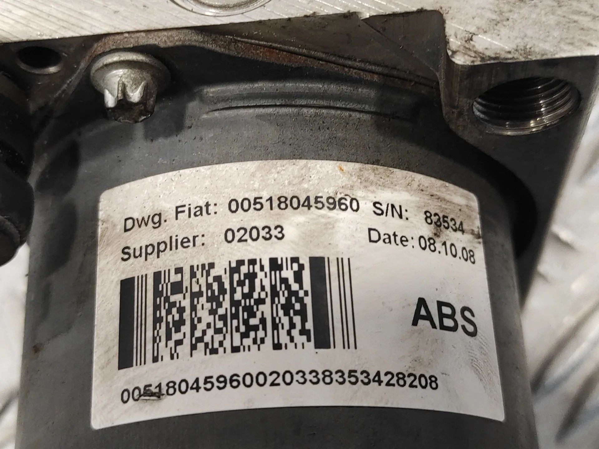 Abs para Fiat Ducato Caja Cerrado 30 (06.2006=>)