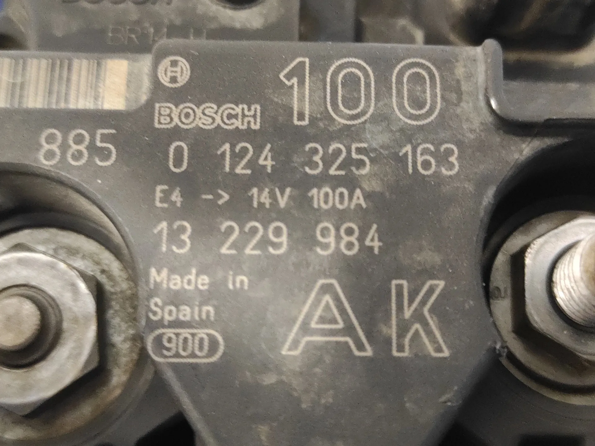 Alternador para Opel Astra H Ber.