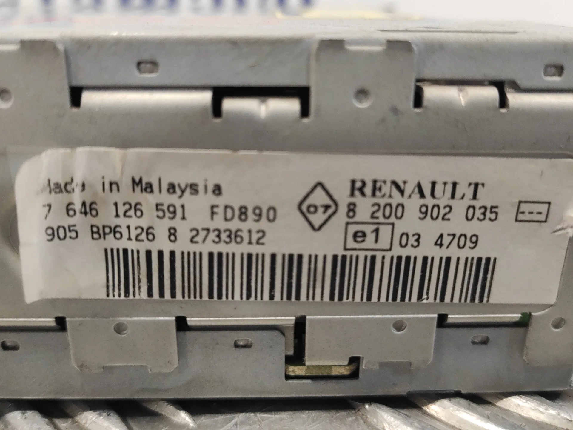 Sistema Audio / Radio Cd para Dacia Logan Express
