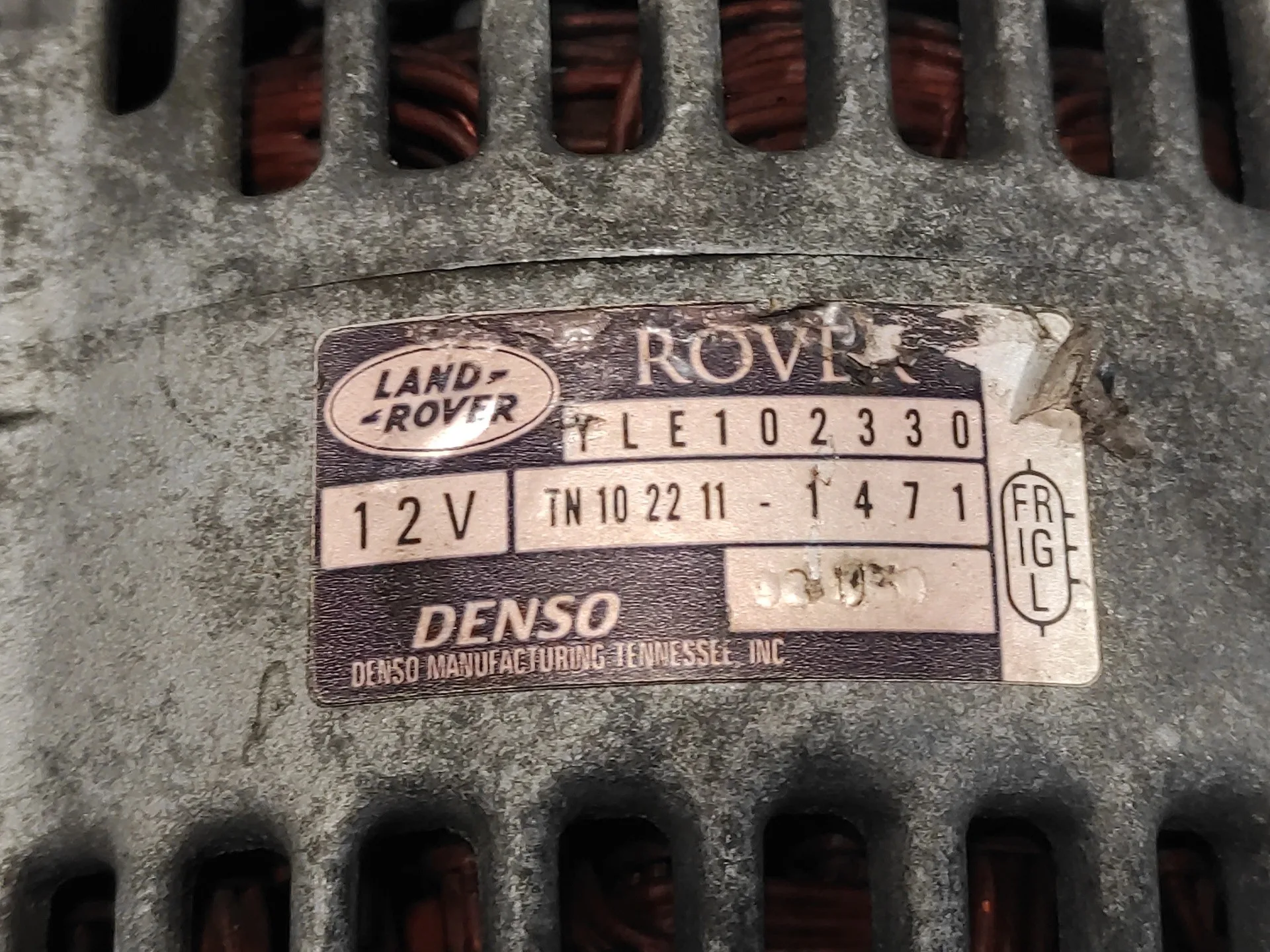 Alternador para Mg Serie 75 (Rj)