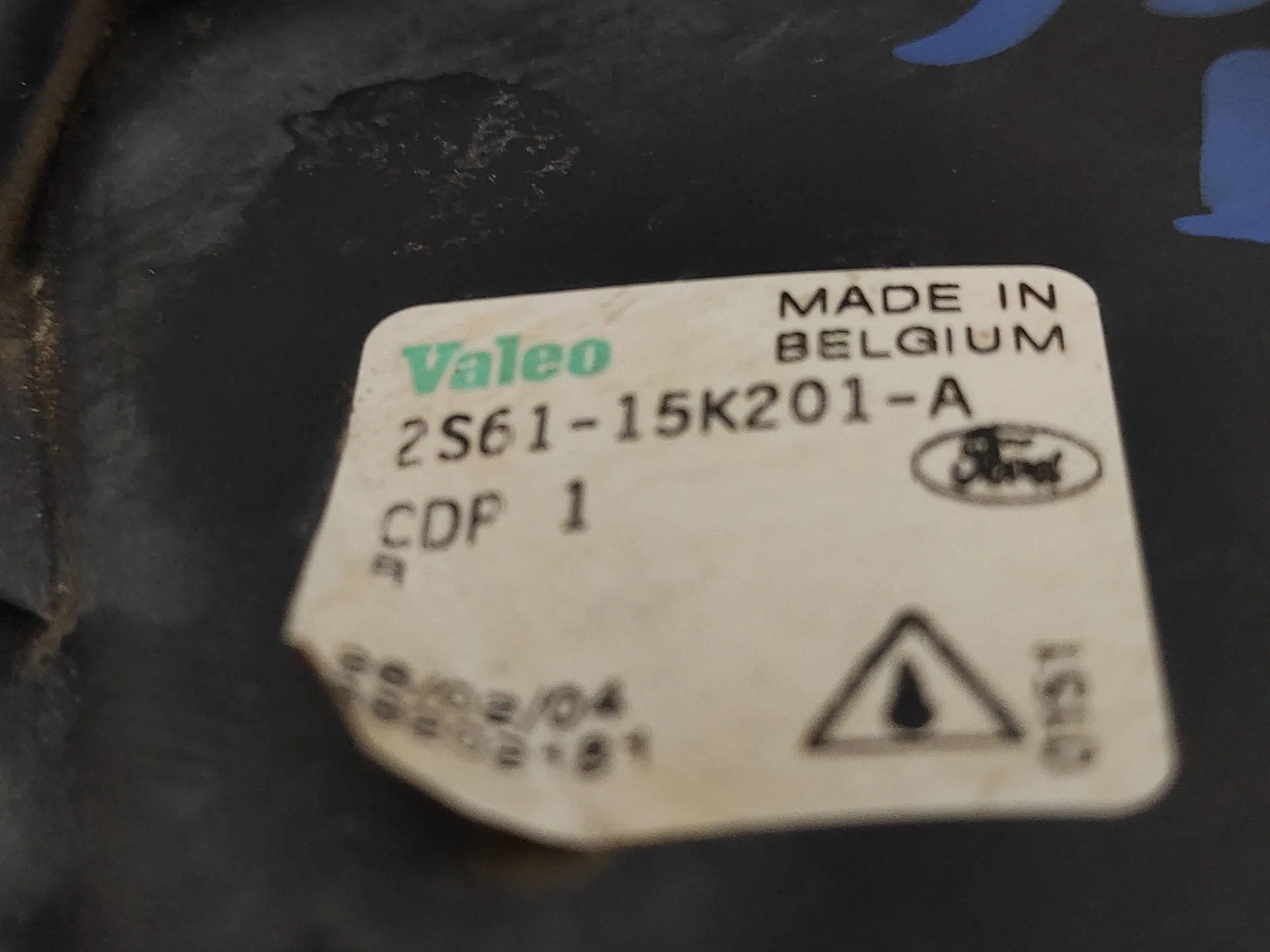 Faro Antiniebla Derecho para Ford Fiesta (Cbk)