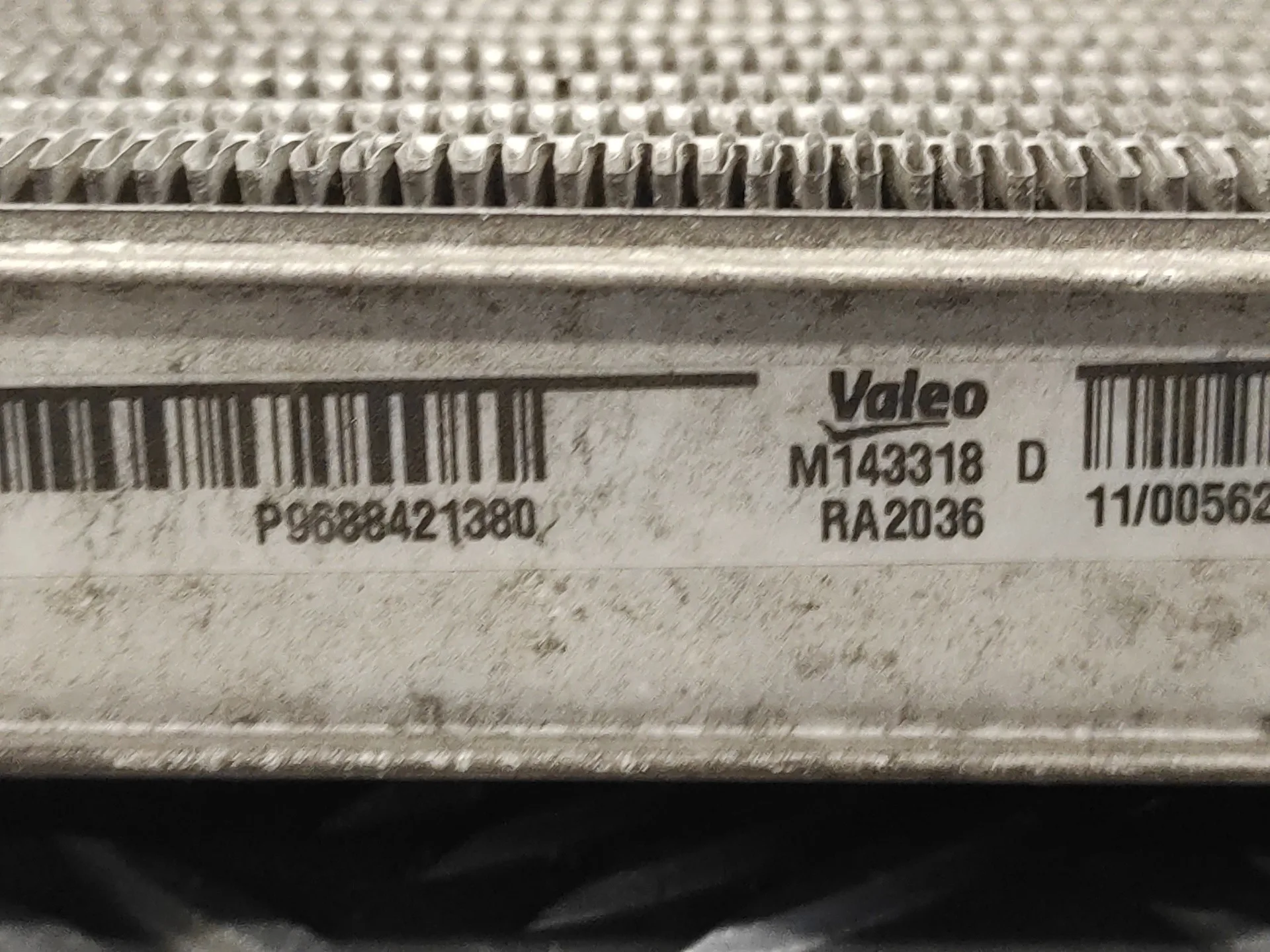 Radiador Agua para Citroën C5 Iii (Rd_)