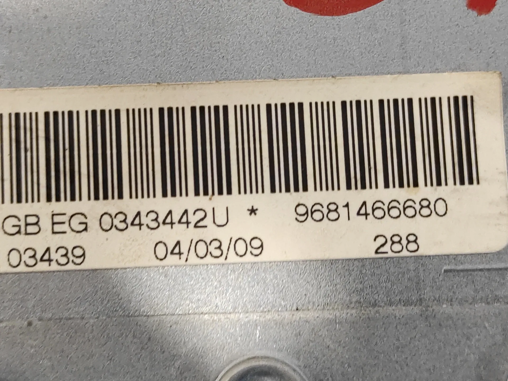 Airbag Delantero Derecho para Peugeot 308