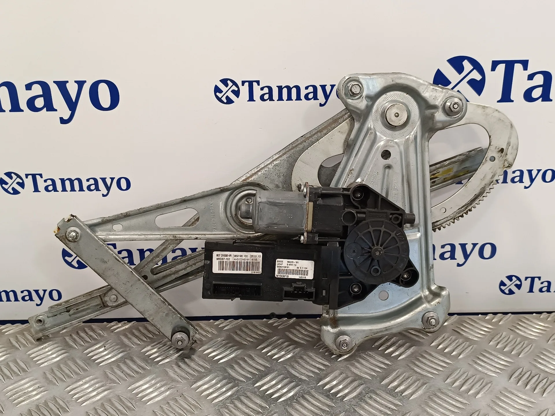 Elevalunas Delantero Derecho para Renault Megane Iii Berlina 5 P